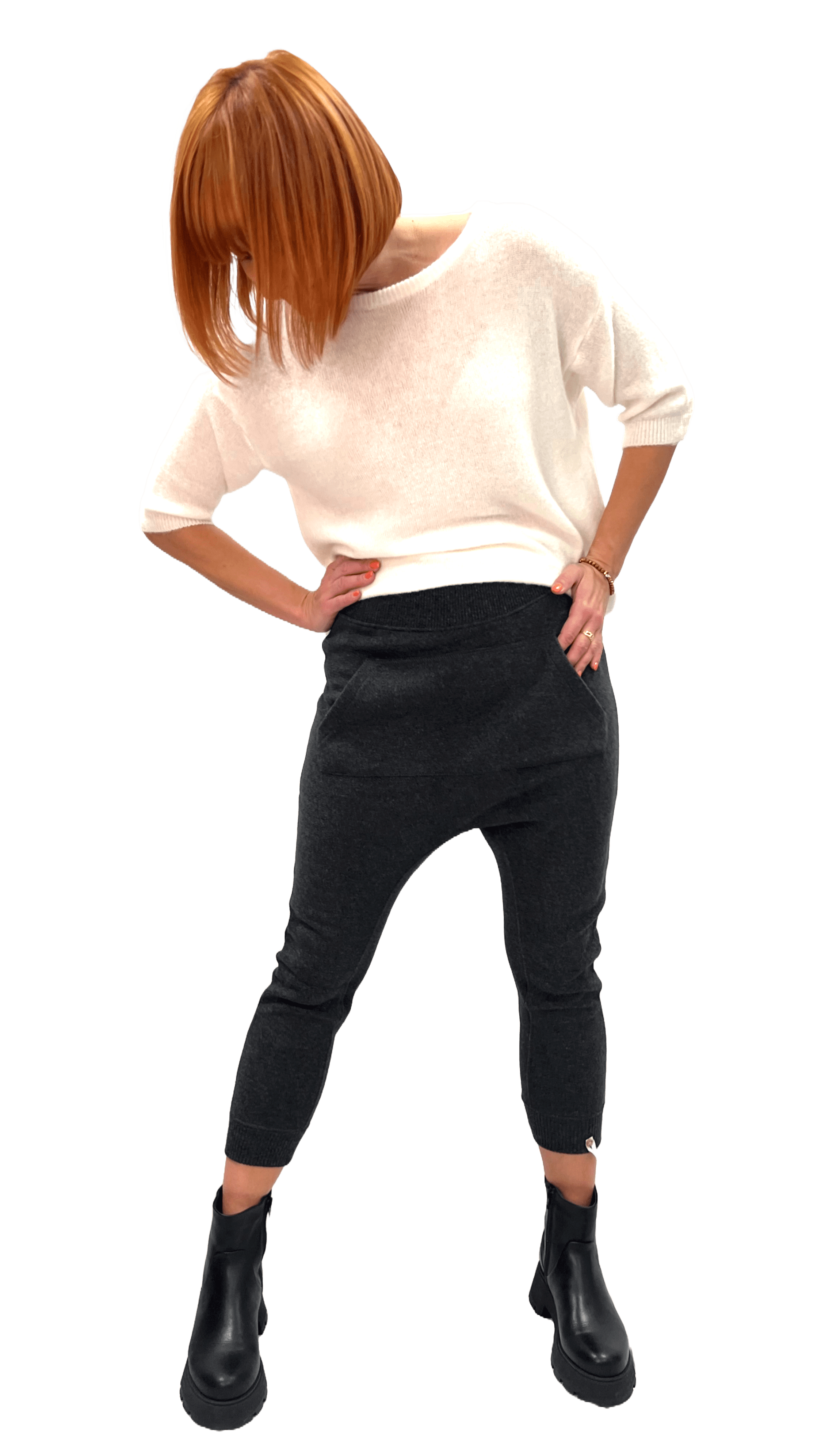 Cotton Candy 1173 Pa-01 Damen Baggy Hose