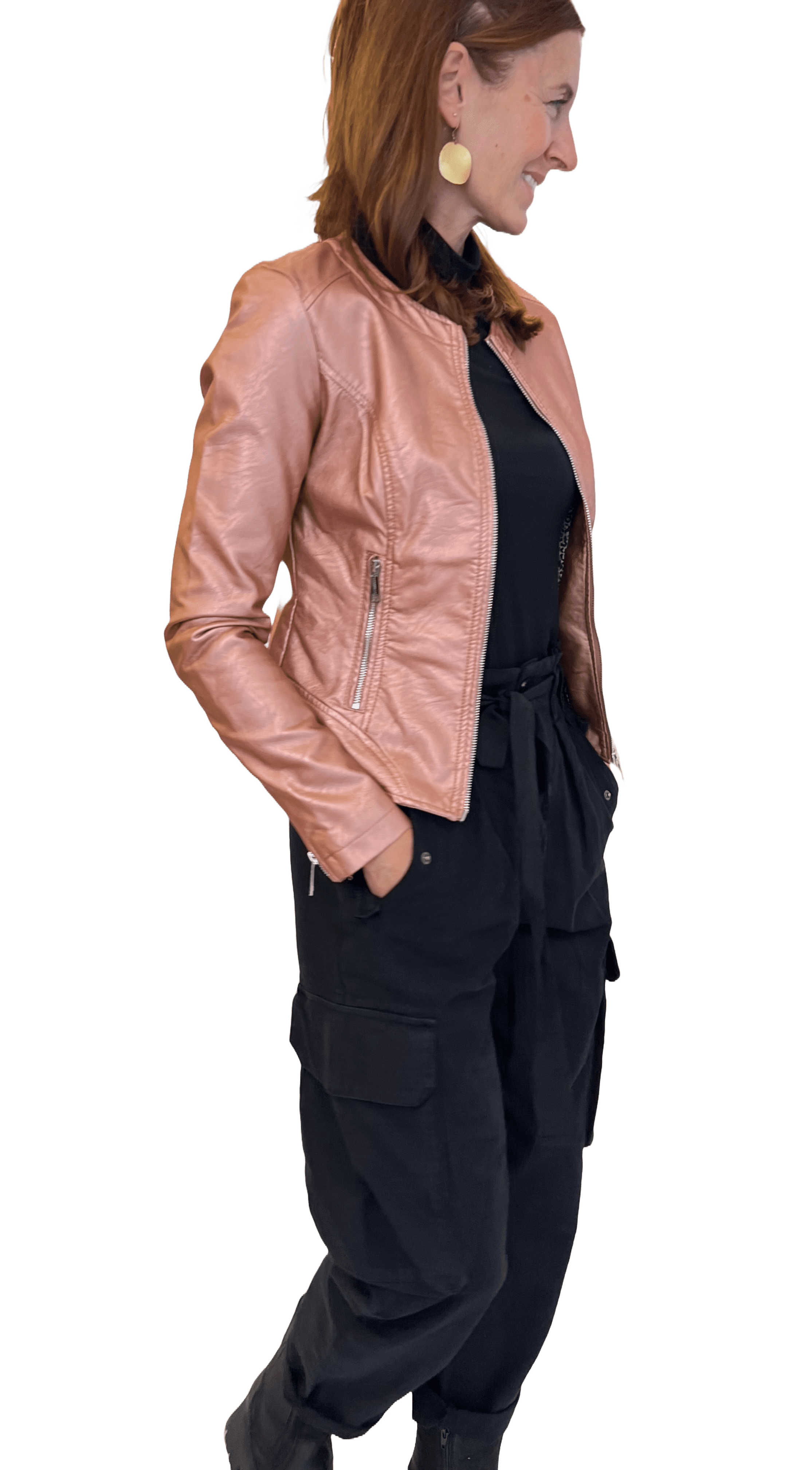Rino & Pelle Ujala Faux Leather Damen Jacke