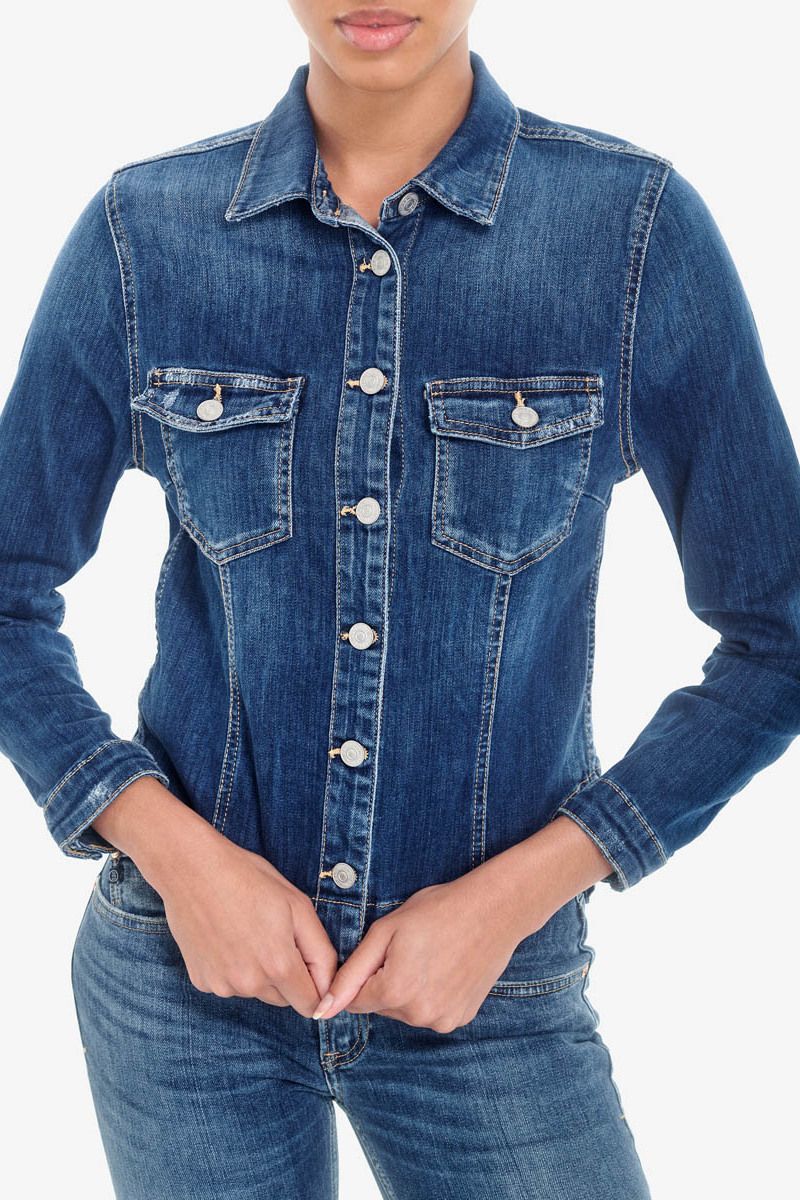Le Temps des Cerises Lilly Damen Jeansjacke