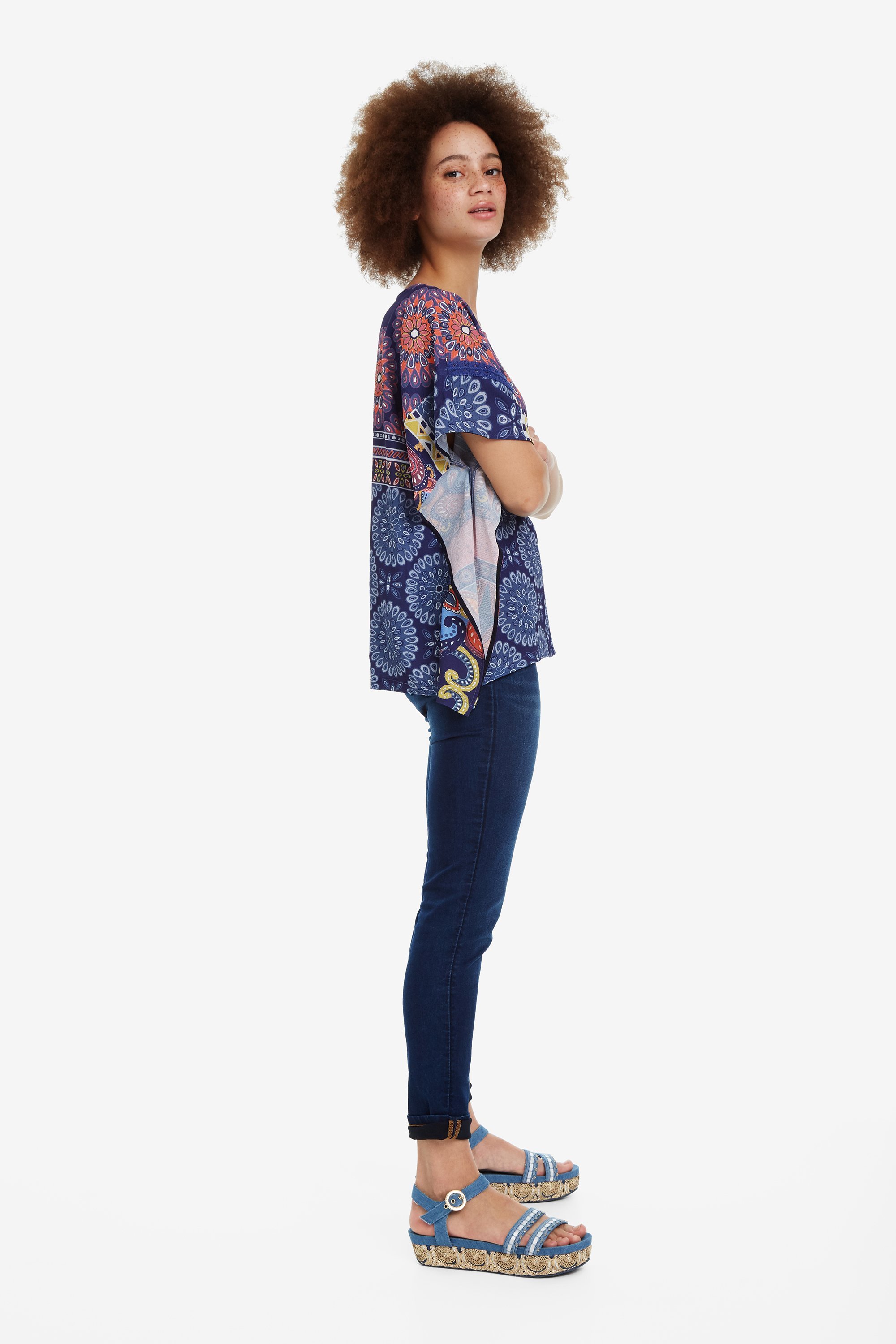 Desigual Blus Latil Damen Bluse