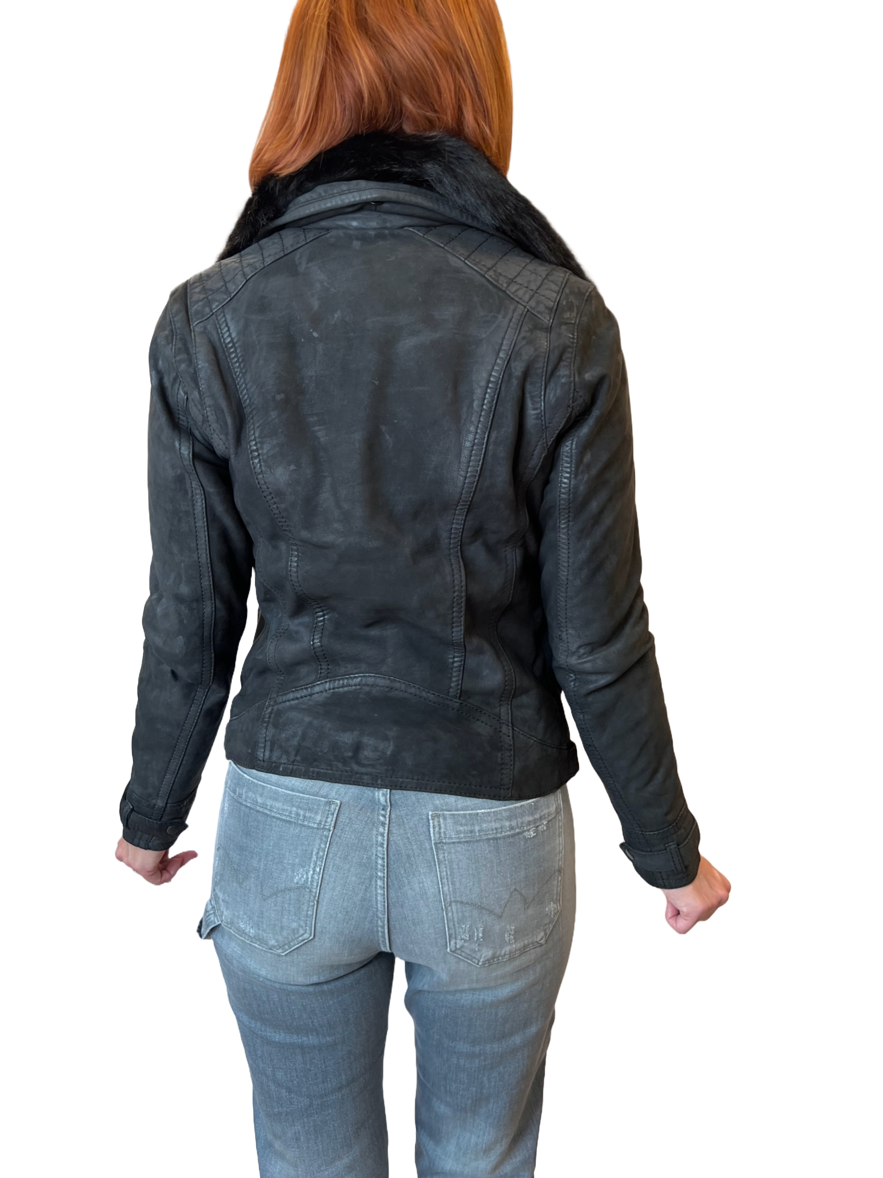 Rino & Pelle Cerise  Damen Leder Jacke