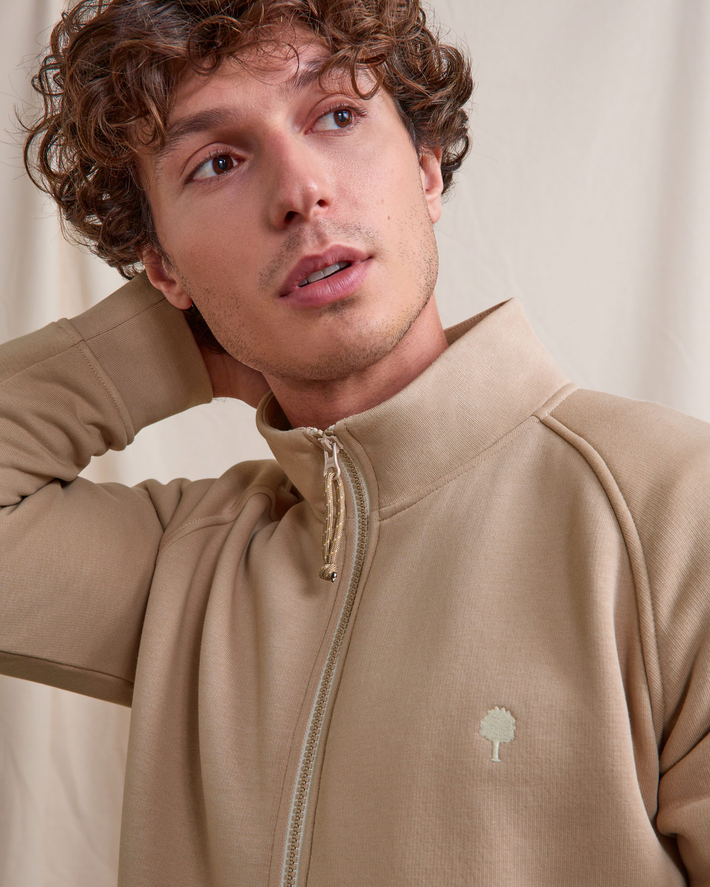 Faguo Horte Knit Herren Sweatjacke