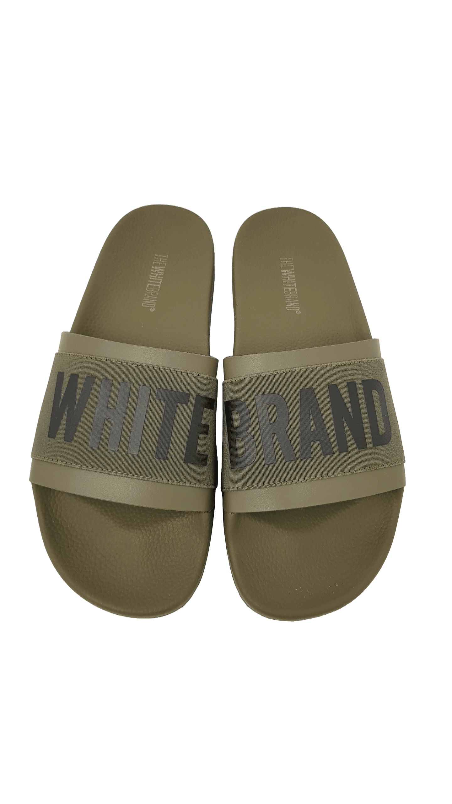 The White Brand Elastic minimal Damen Pantolette