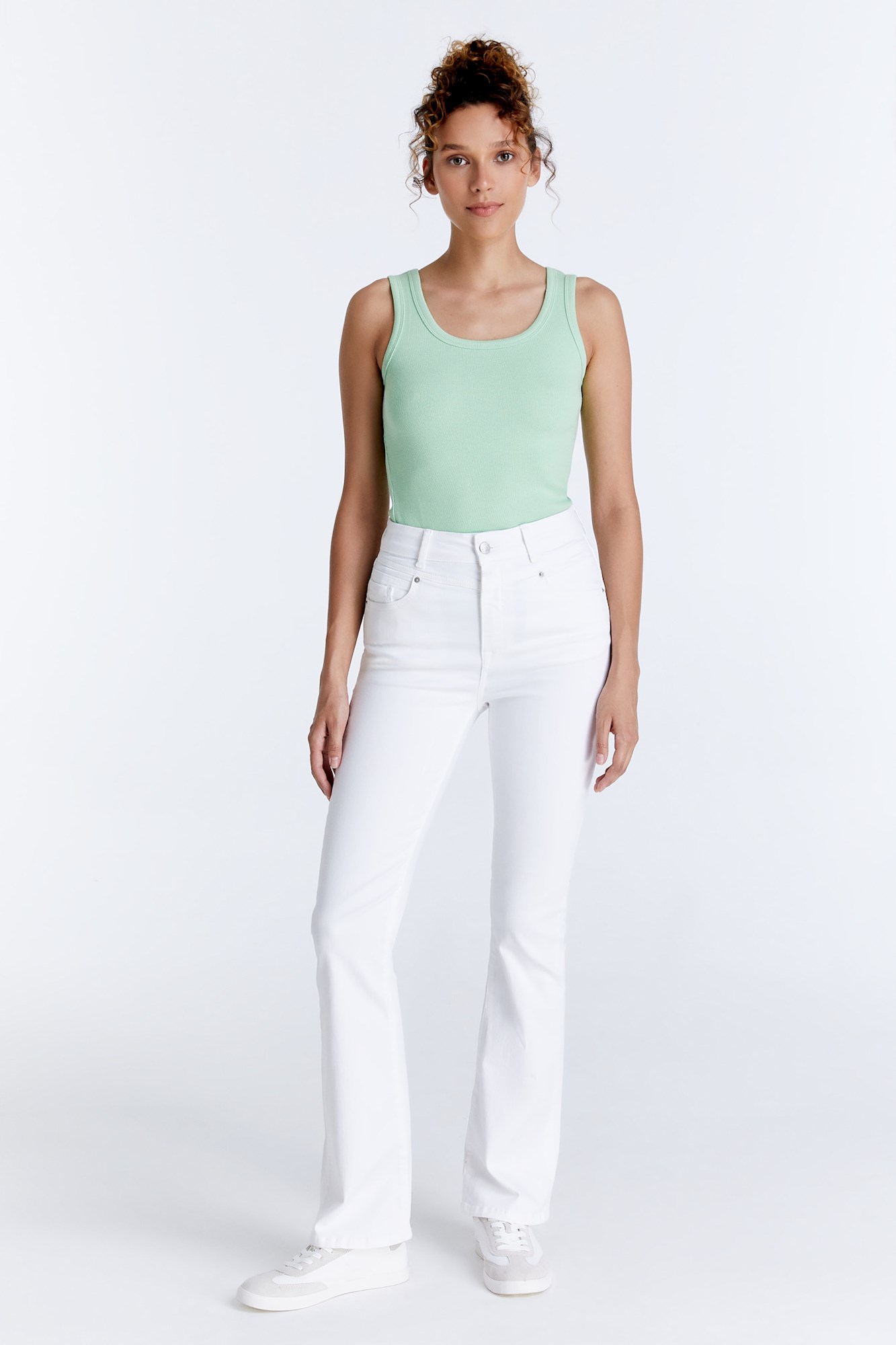 C.O.J. Denim Matilda Damen Schlagjeans