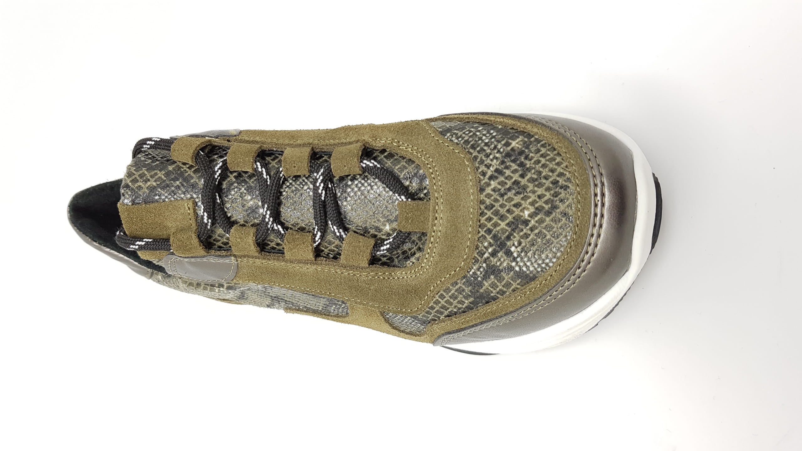SPM Katrie Ugly Plateau Sneaker Snake