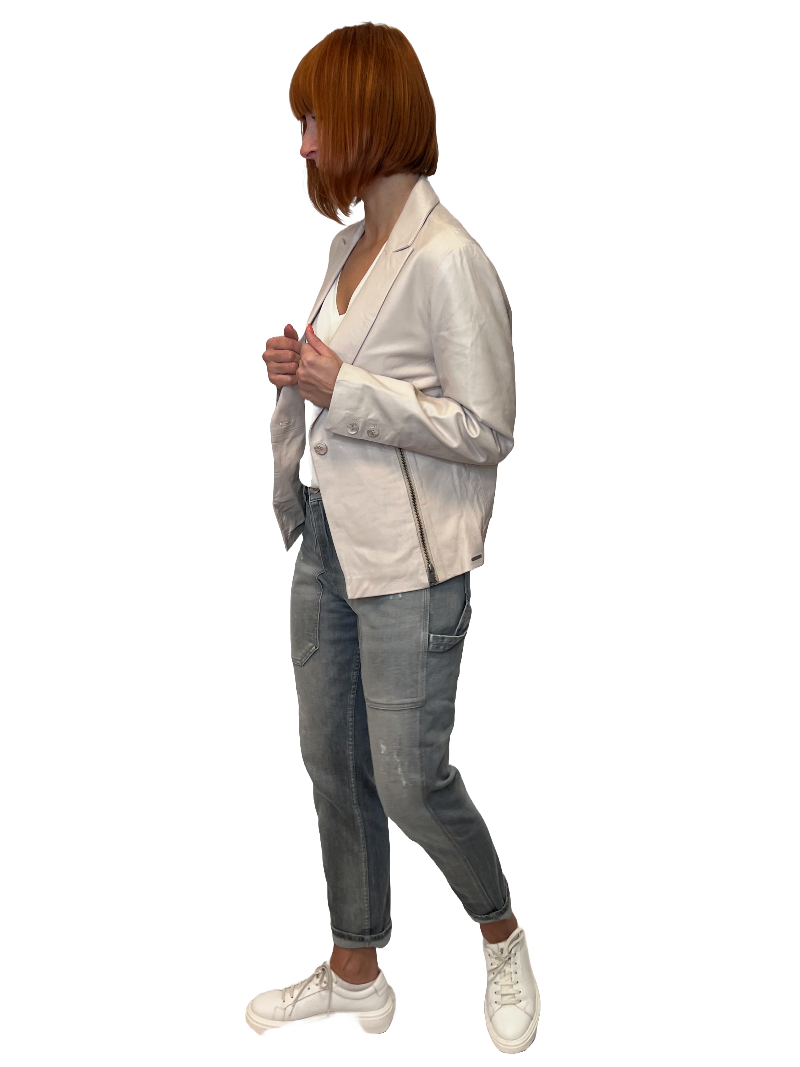 Rino & Pelle Caatje Damen Lederblazer