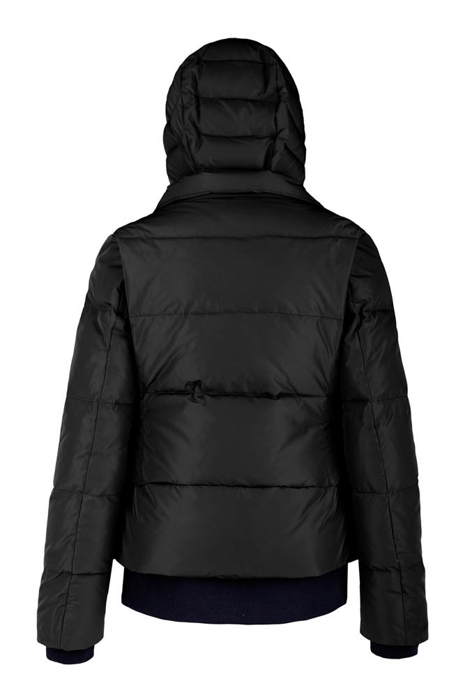 Bomboogie JW 5927 T MNQ 90 Damen Daunenjacke mit Logosaum