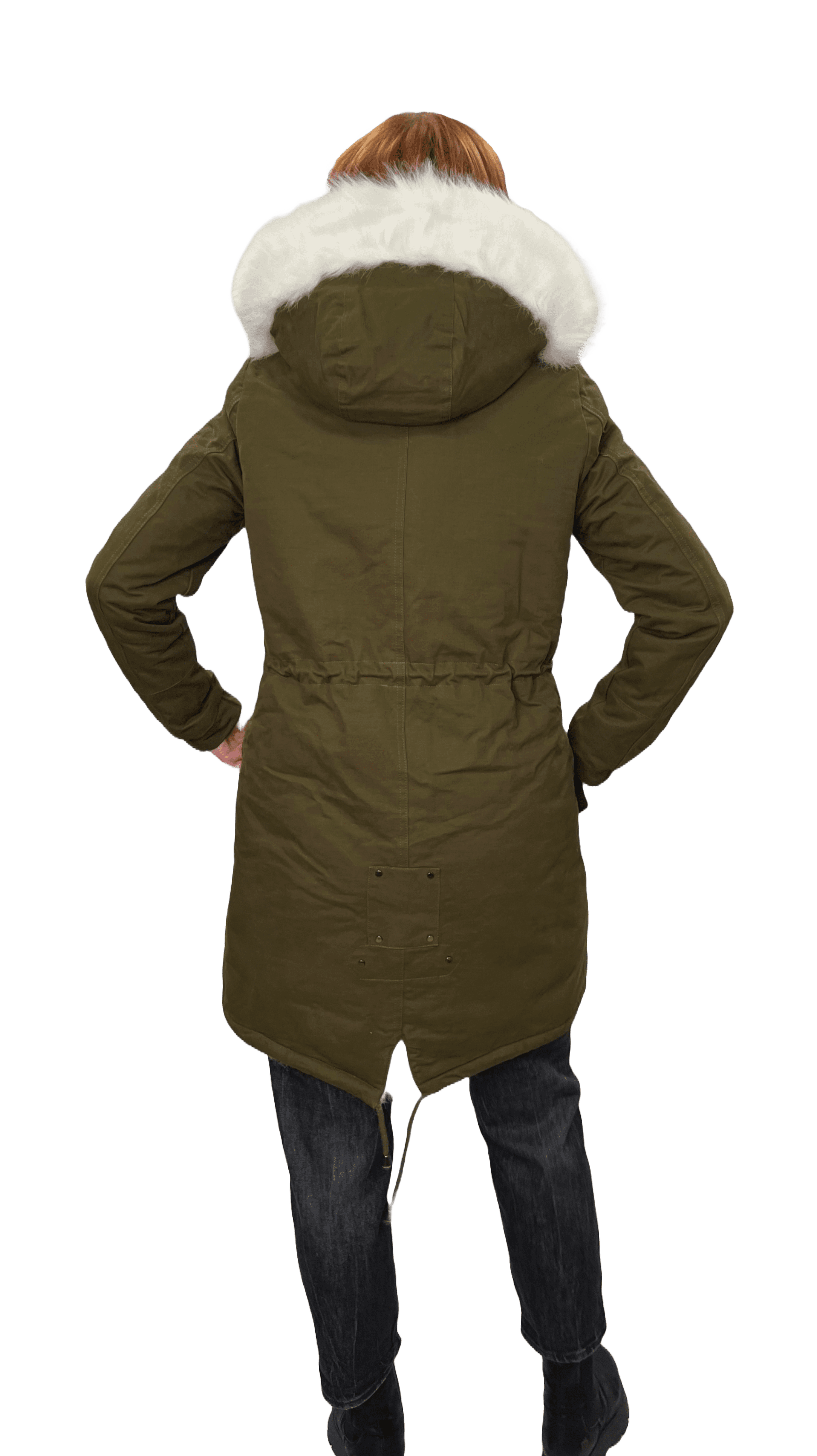Amy Gee Parka mit Kunstfellfutter