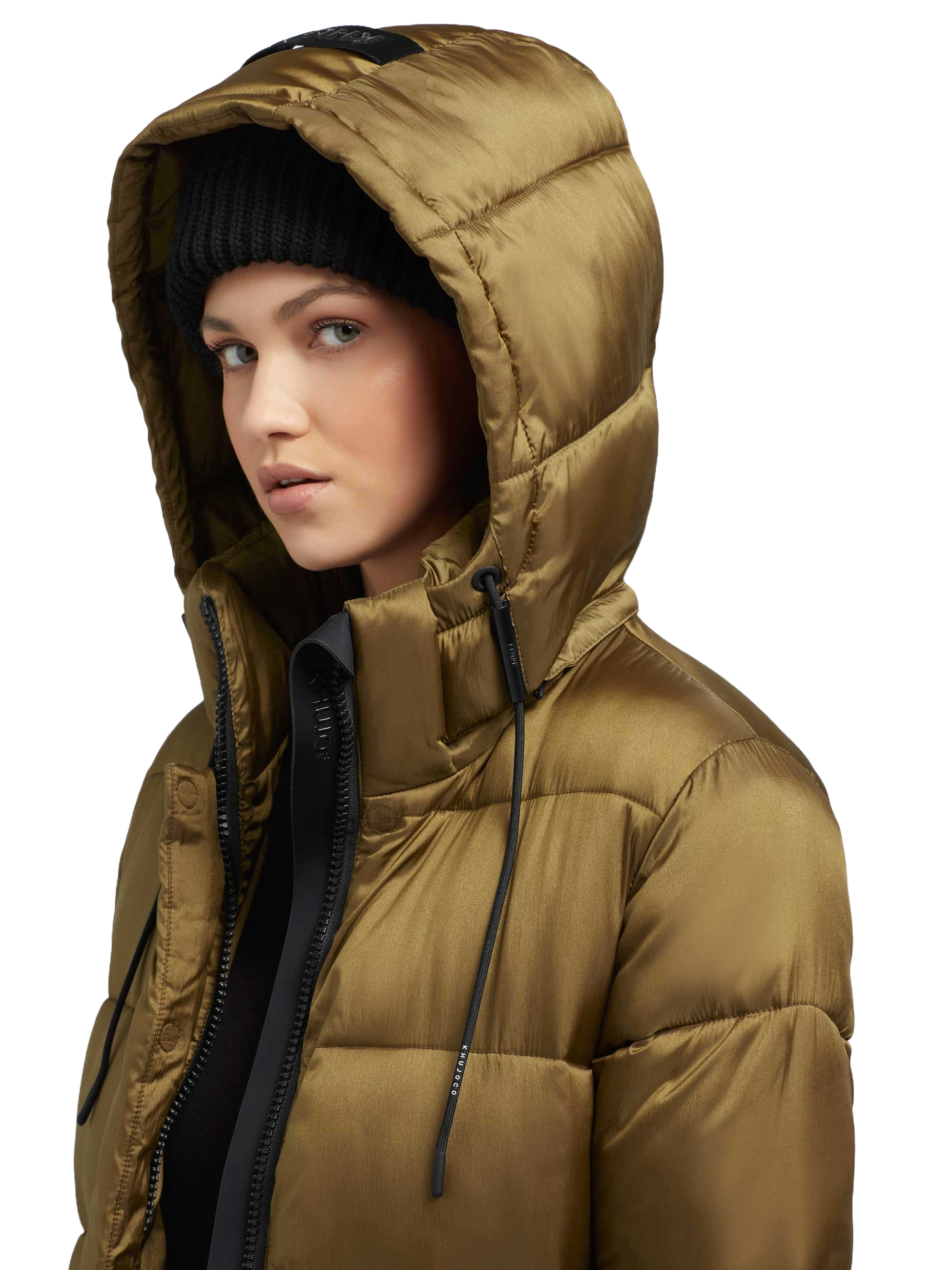 Khujo JULINA Satin Damen Steppmantel