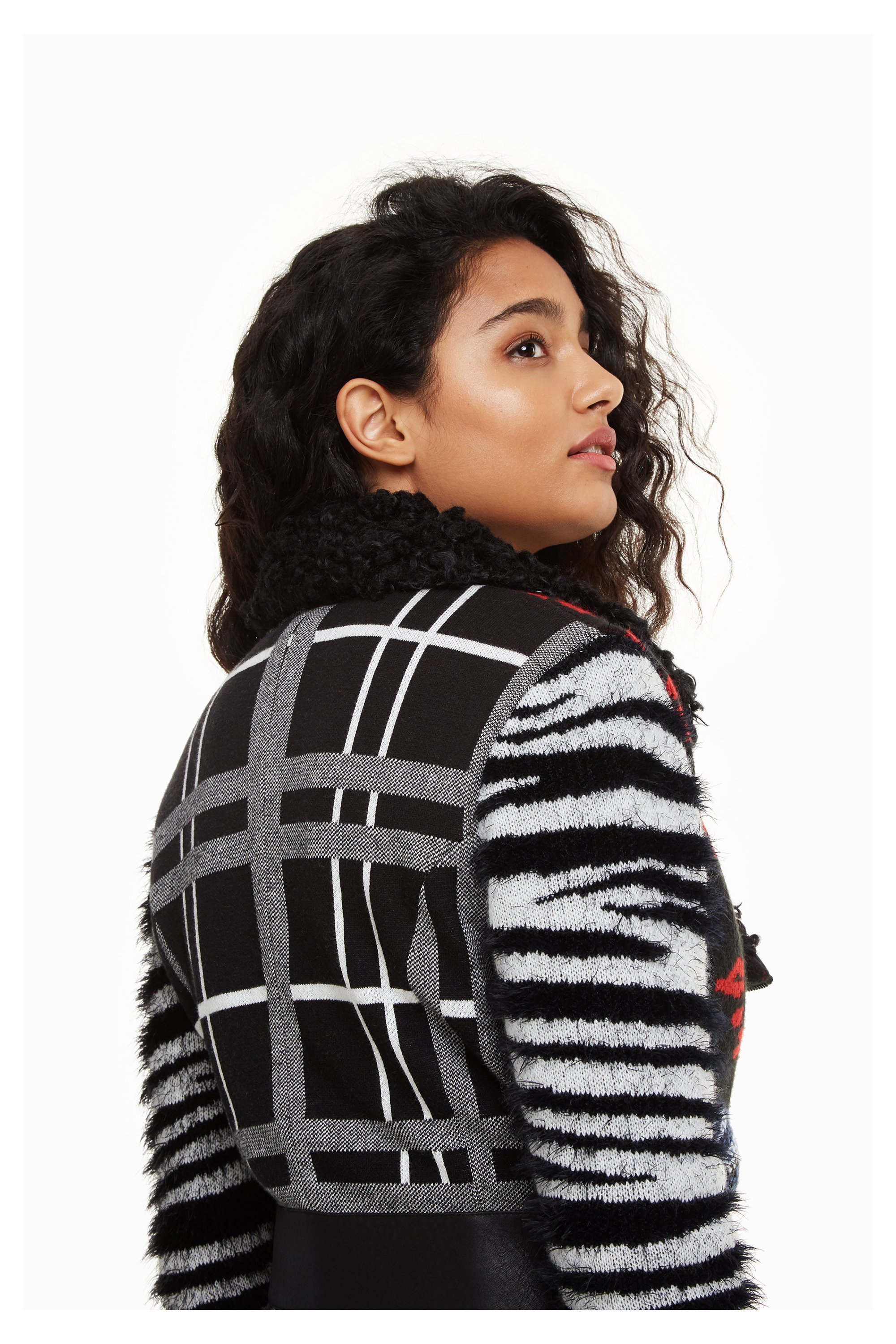Desigual Mariana Damen Jersey Blazer Jacke