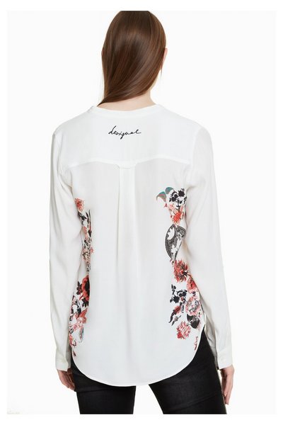 Desigual Randers Damen Bluse – weiß