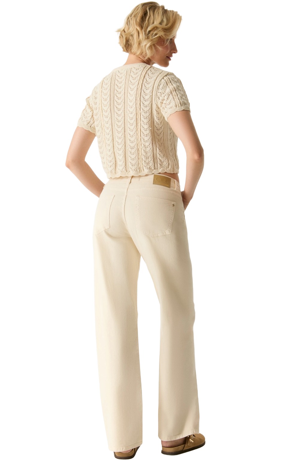 C.O.J. Denim Nova Damen Jeans sand