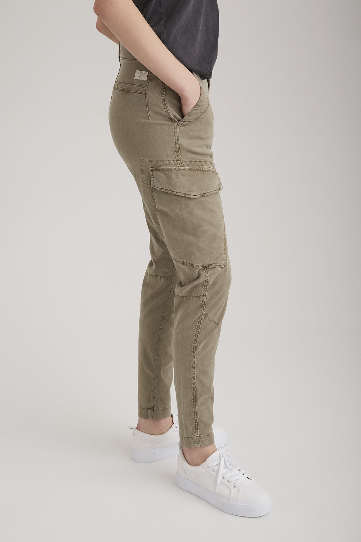 C.O.J. Denim Angel Damen Cargo Hose