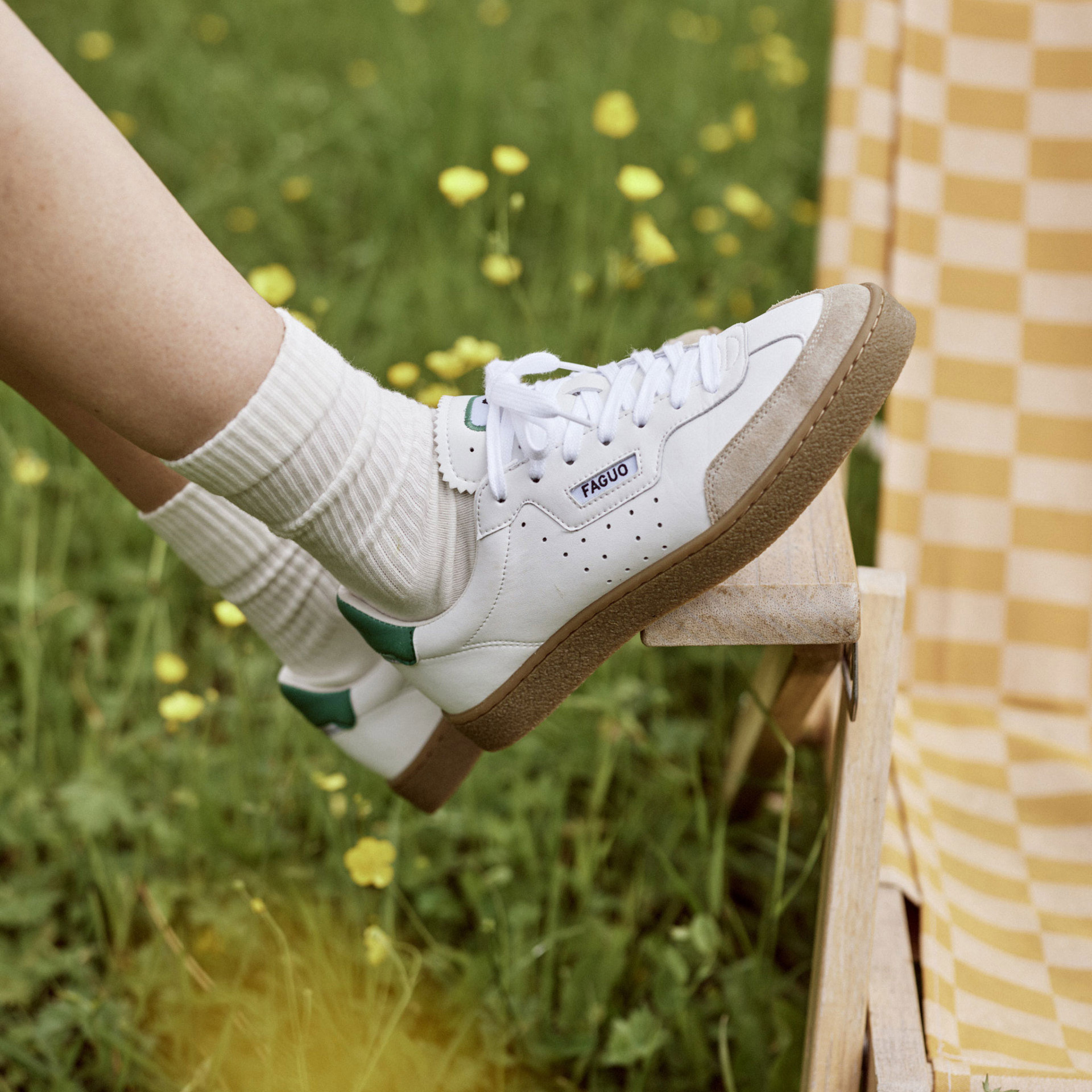 Faguo Lumbo Leather Suede Sneaker