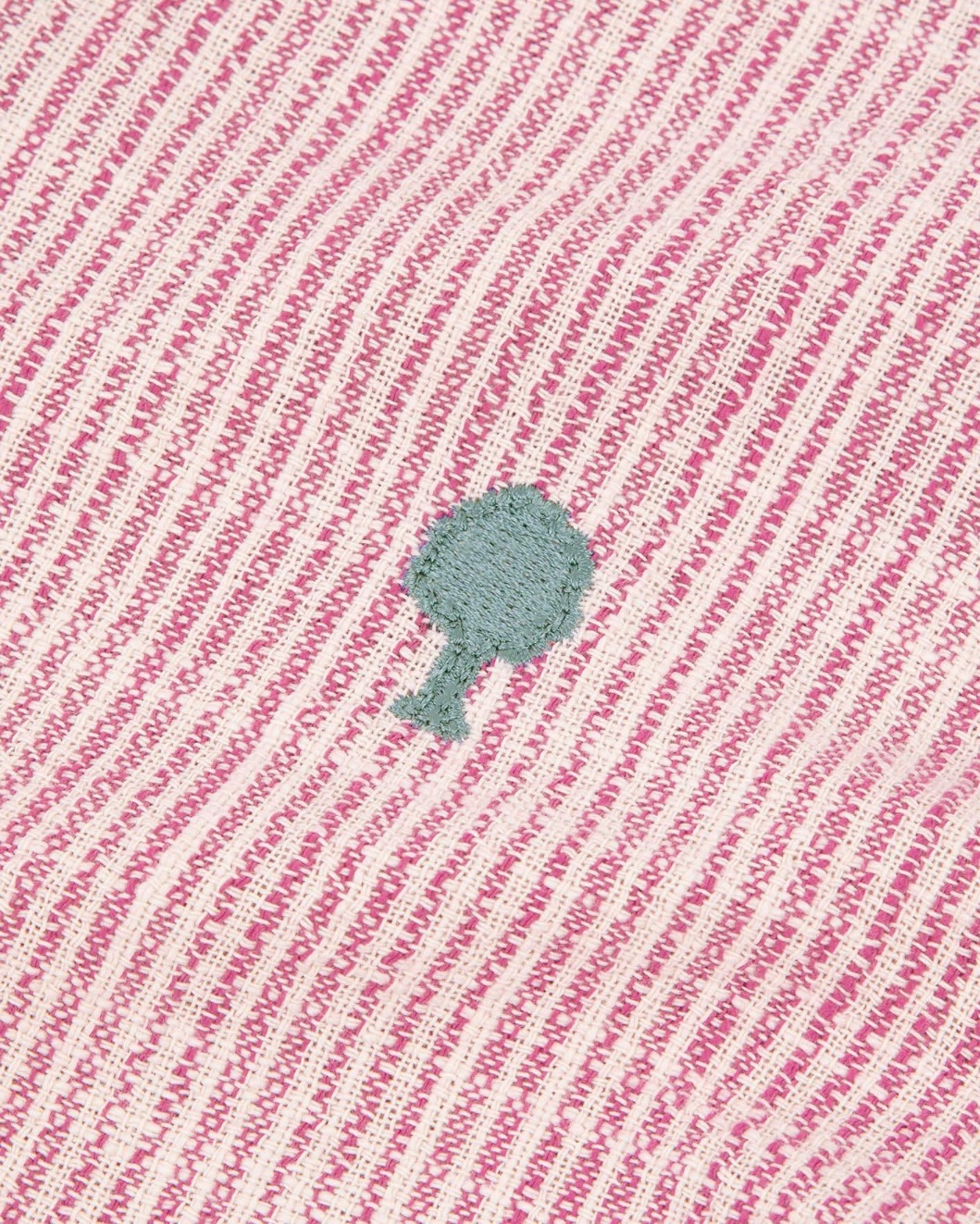 Faguo Iraty Woven Herren Hemd ecru-pink
