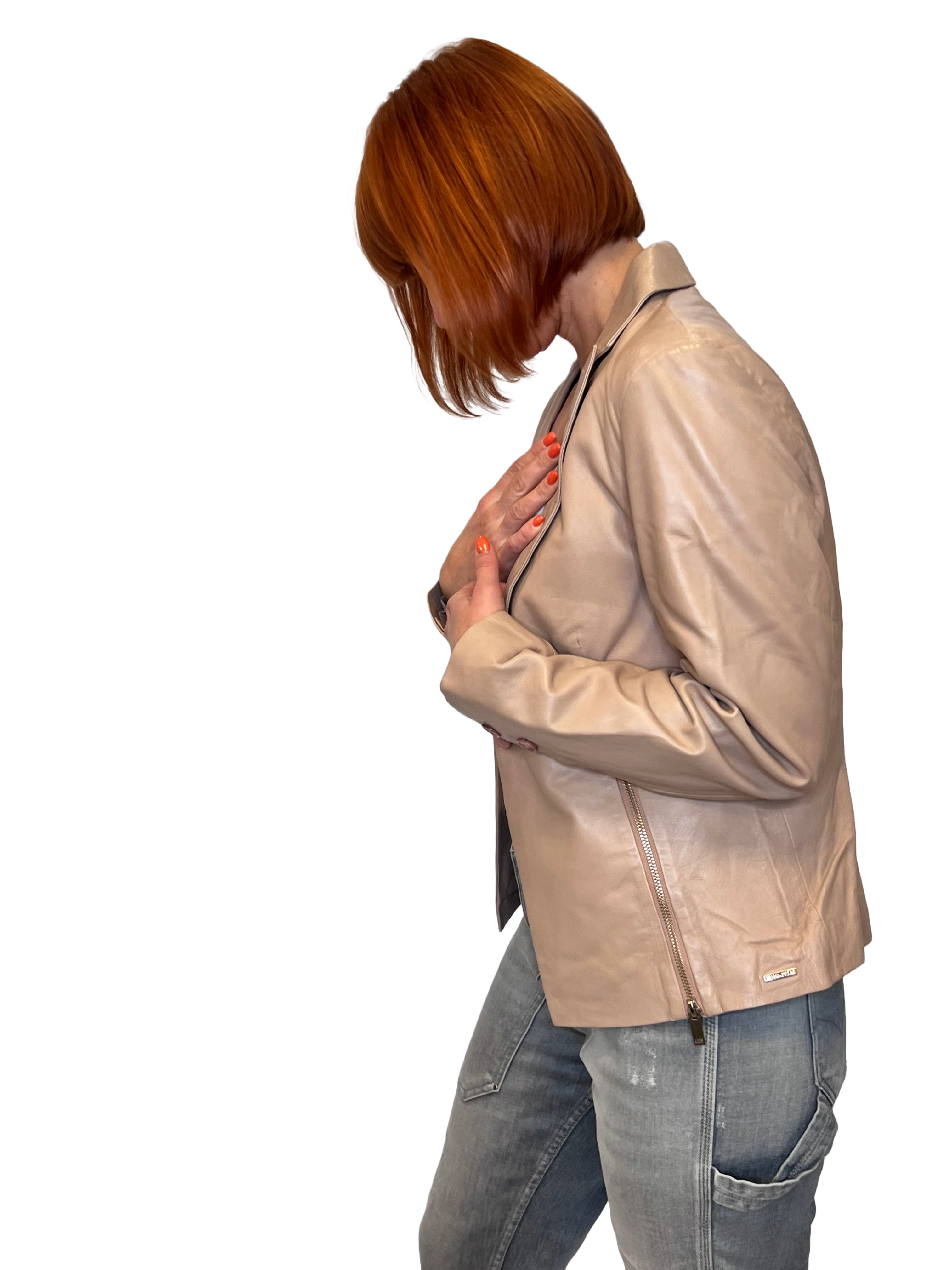 Rino & Pelle Caatje Damen Lederblazer