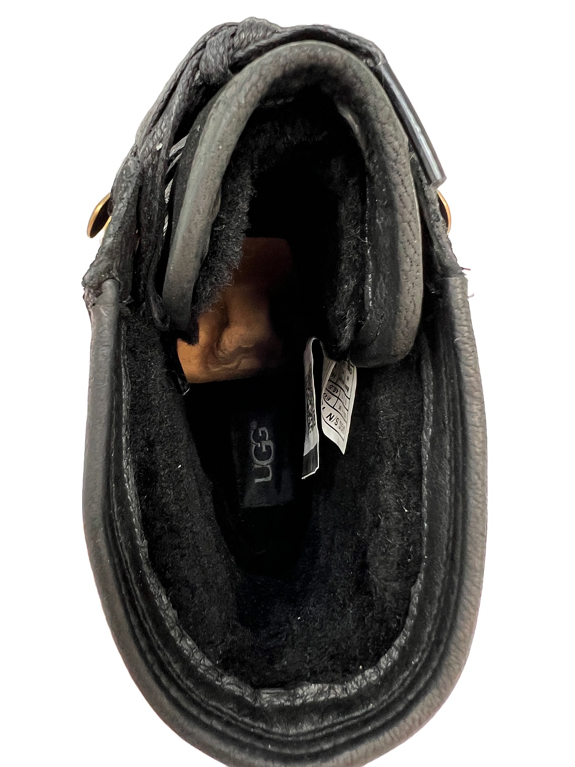 UGG Cavitt Herren Schnürr Schuhe schwarz