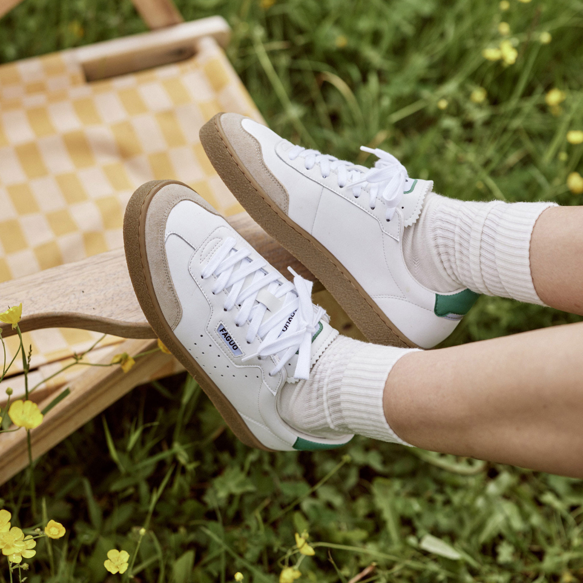 Faguo Lumbo Leather Suede Sneaker