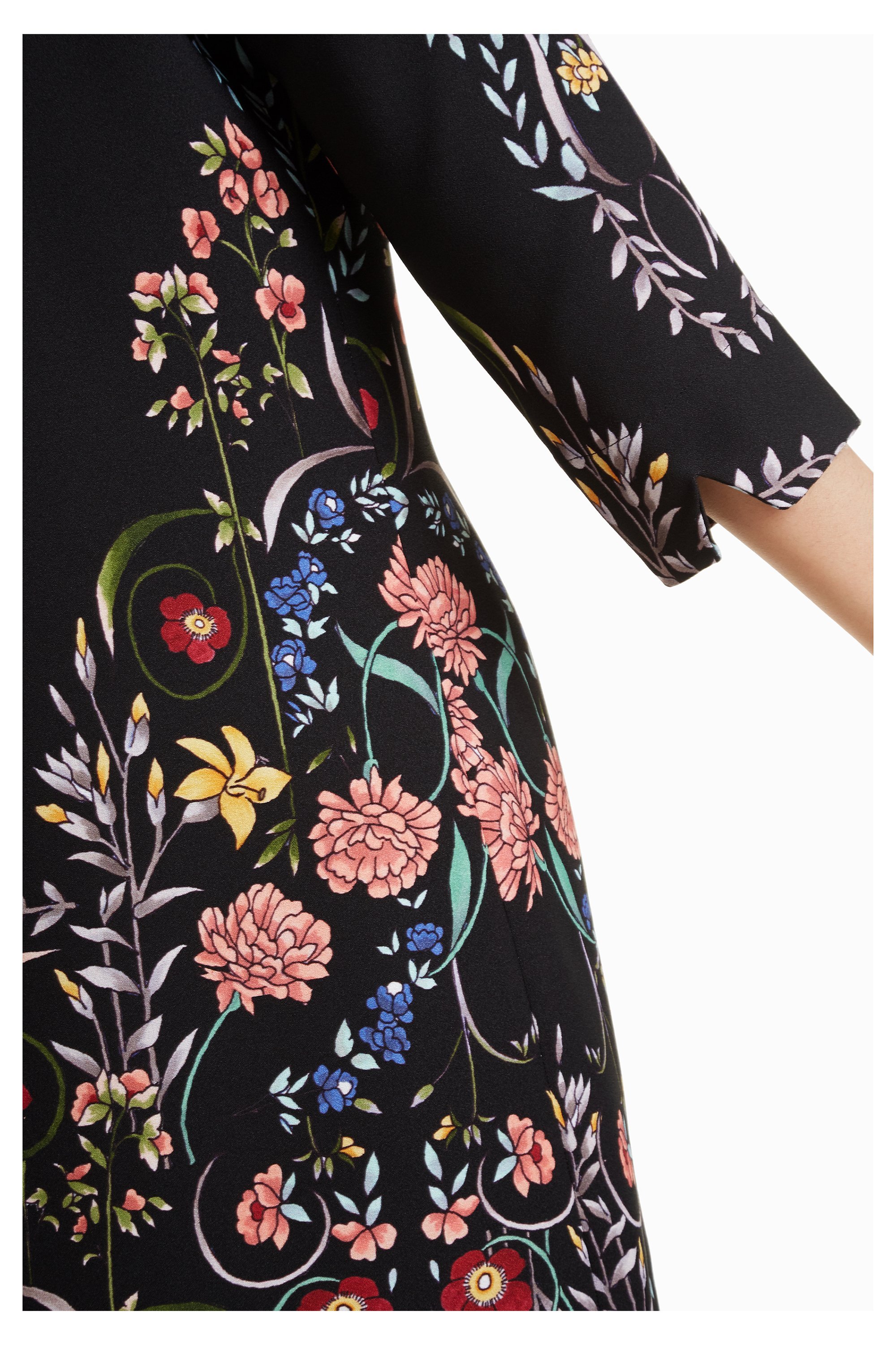 Desigual Clementine Damen Kleid mit Blumenmuster