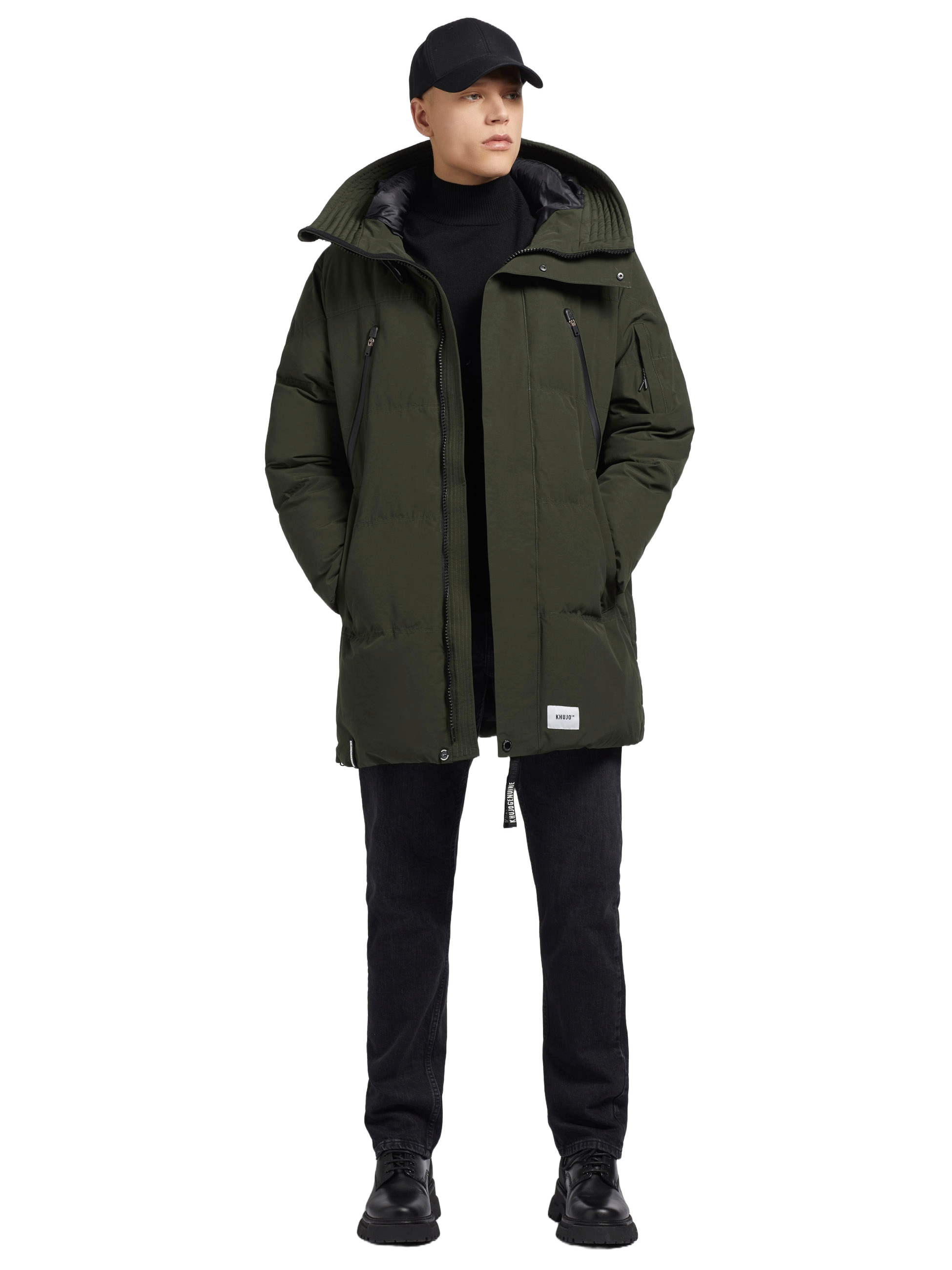 Khujo Cloyd Herren Winter Stepppjacke