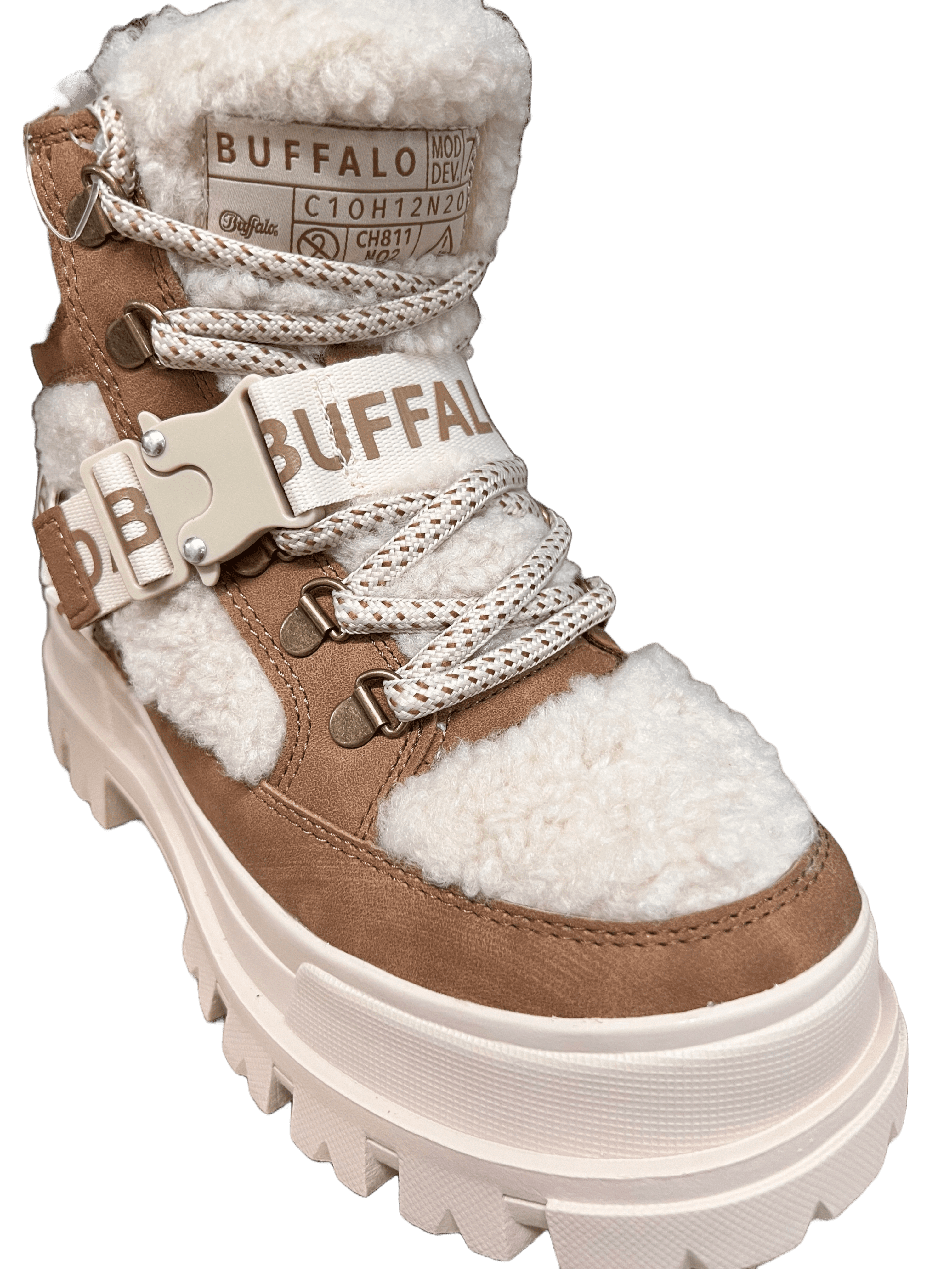 Buffalo Aspha Com mid warm Damen Boot