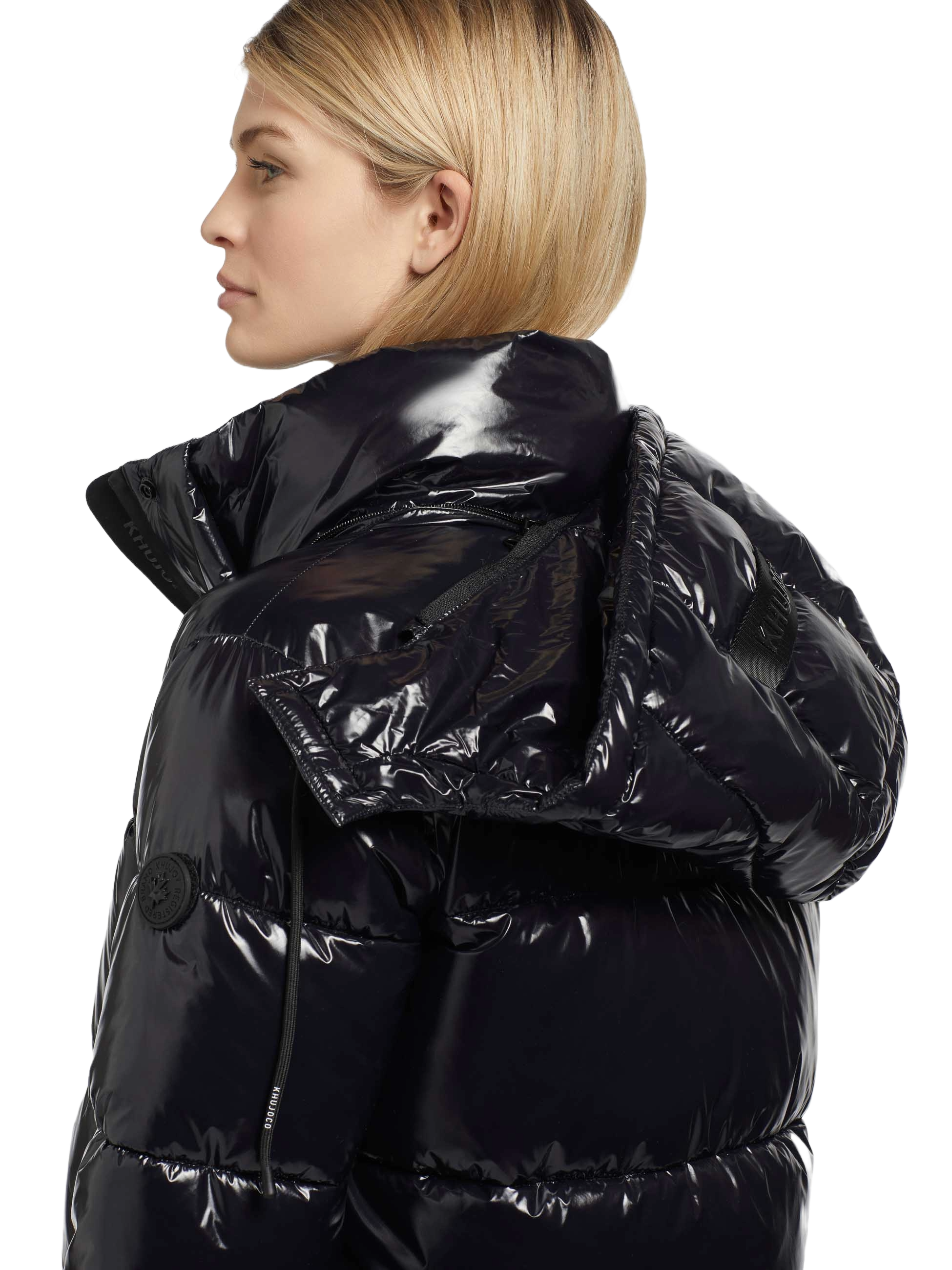 Khujo Jadet Damen Jacke Lackoptik