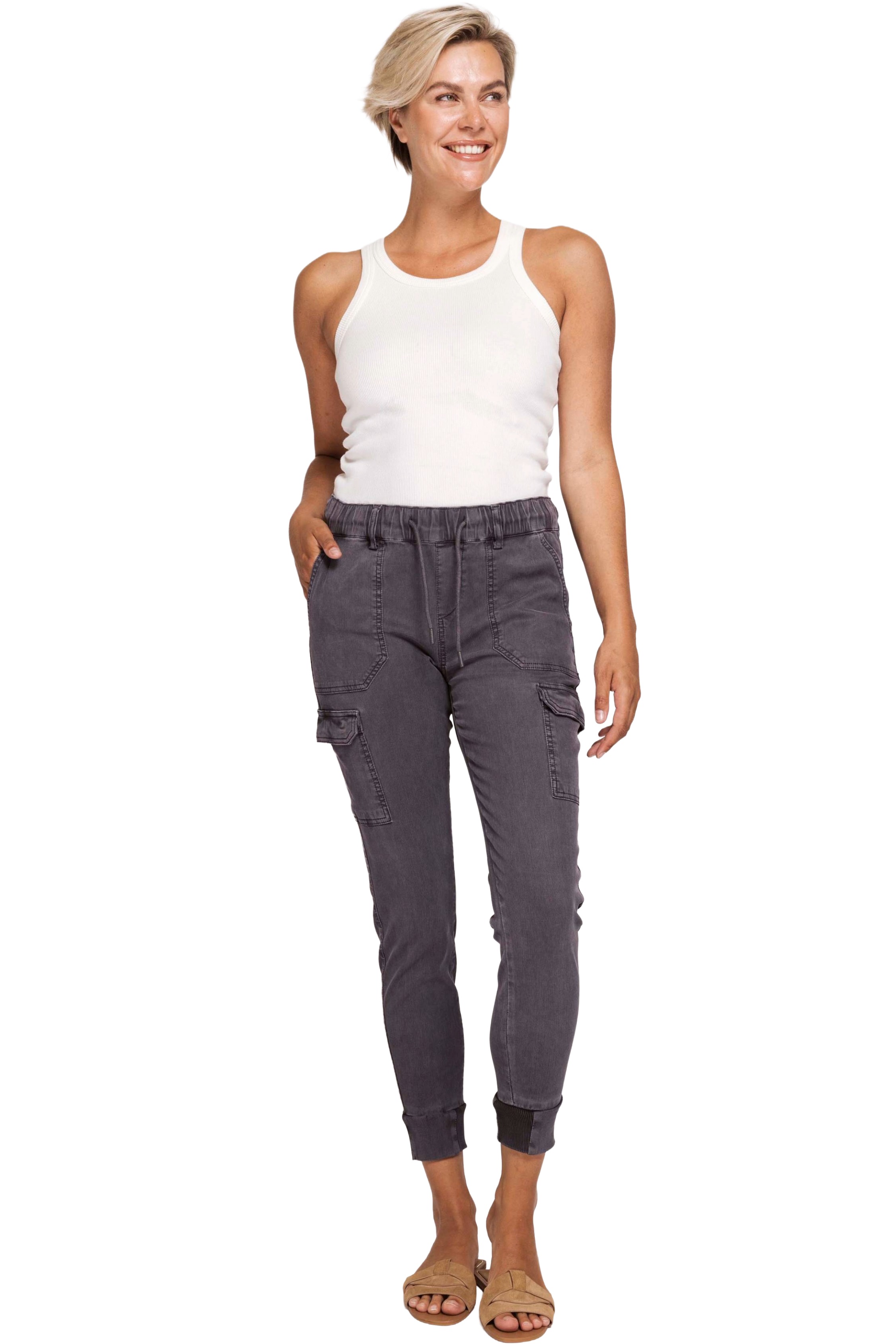 Zhrill Daisey New Striped Damen Cargohose 