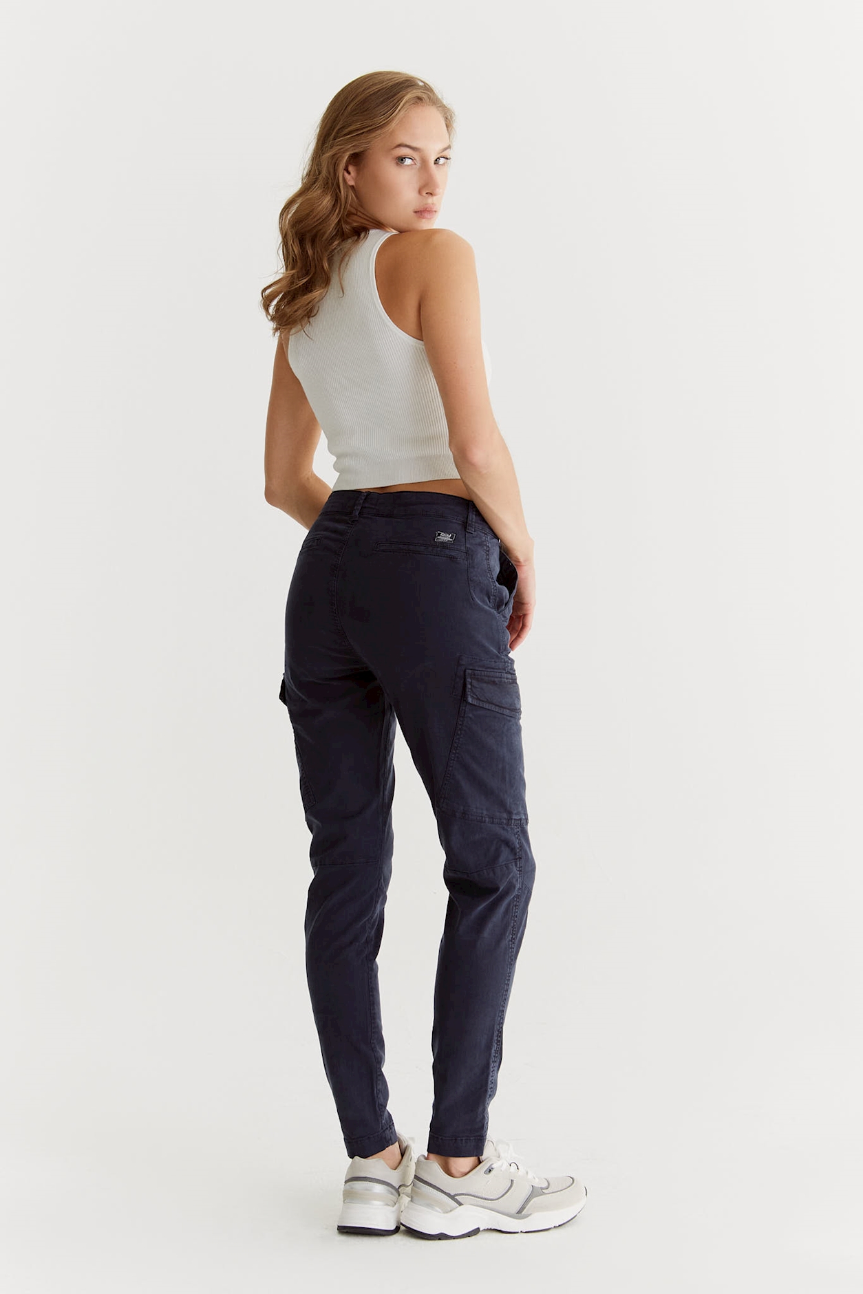 C.O.J. Denim Angel Damen Cargo Hose