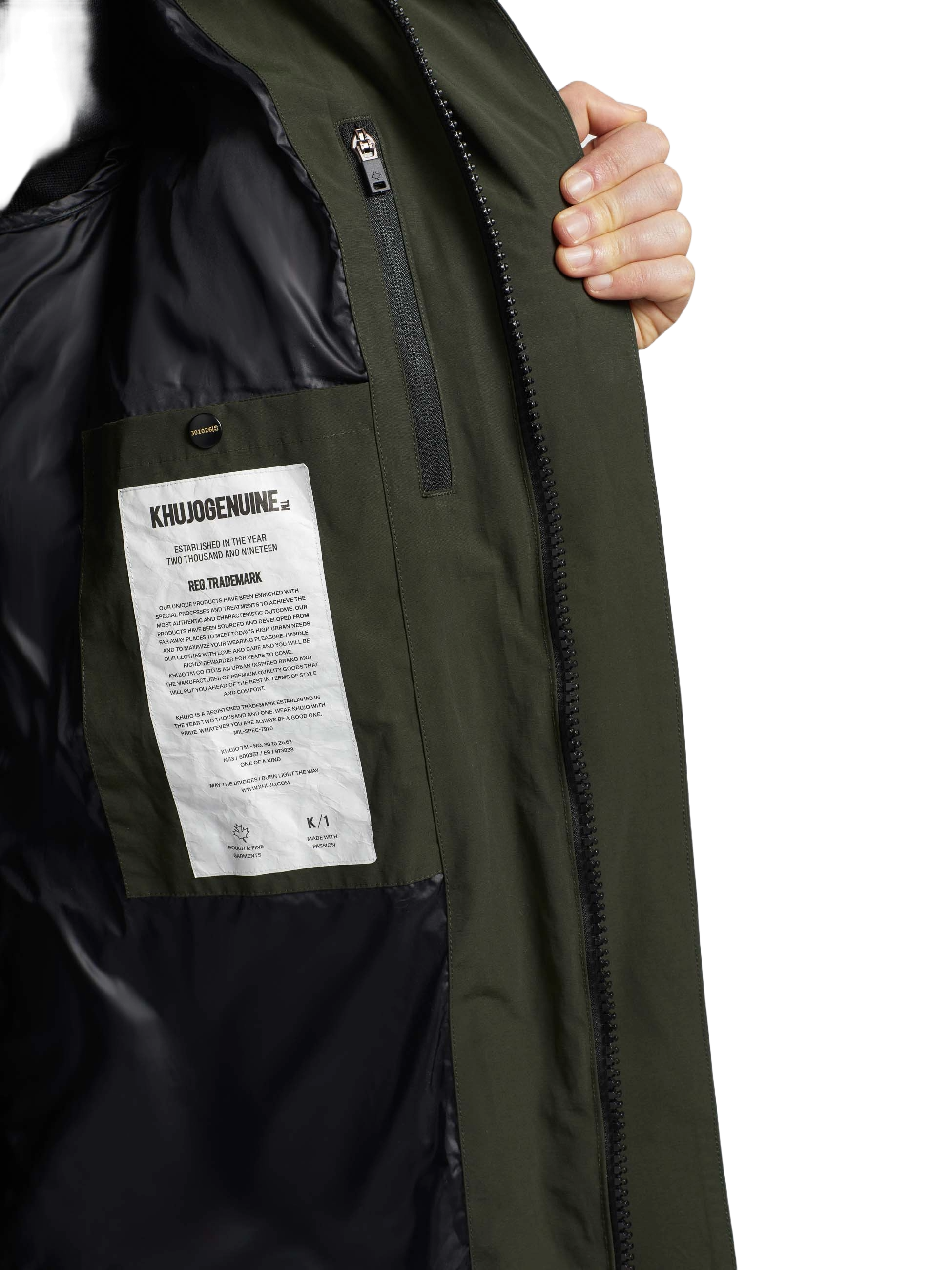 Khujo Cloyd Herren Winter Stepppjacke
