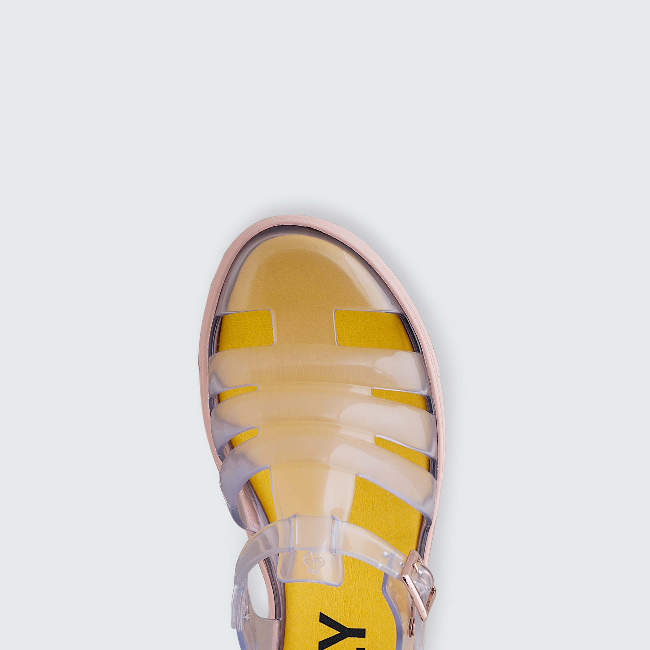 Lemon Jelly Crystal Damen Sandale