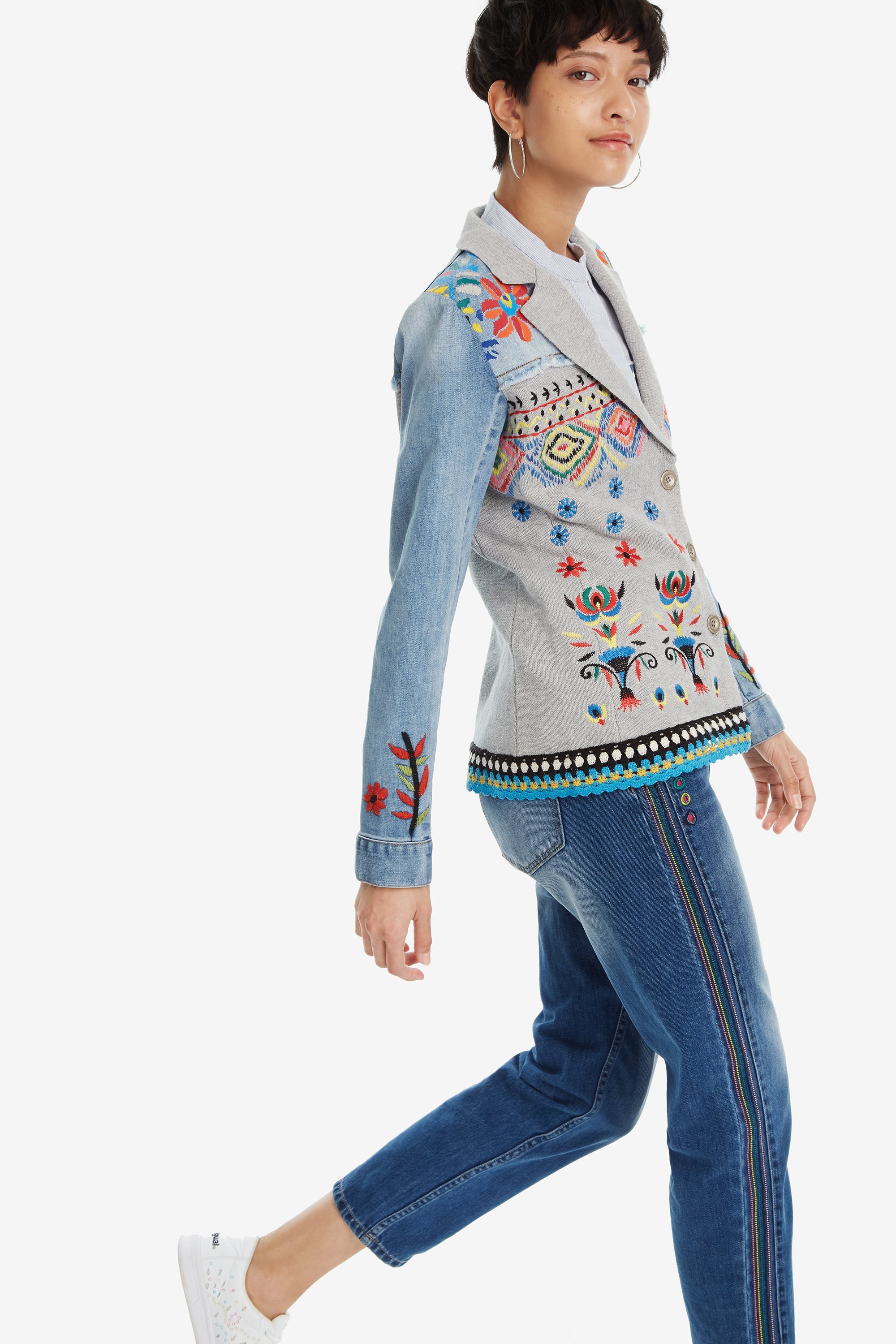 Desigual Jers Ginebra Damen Strickjacke