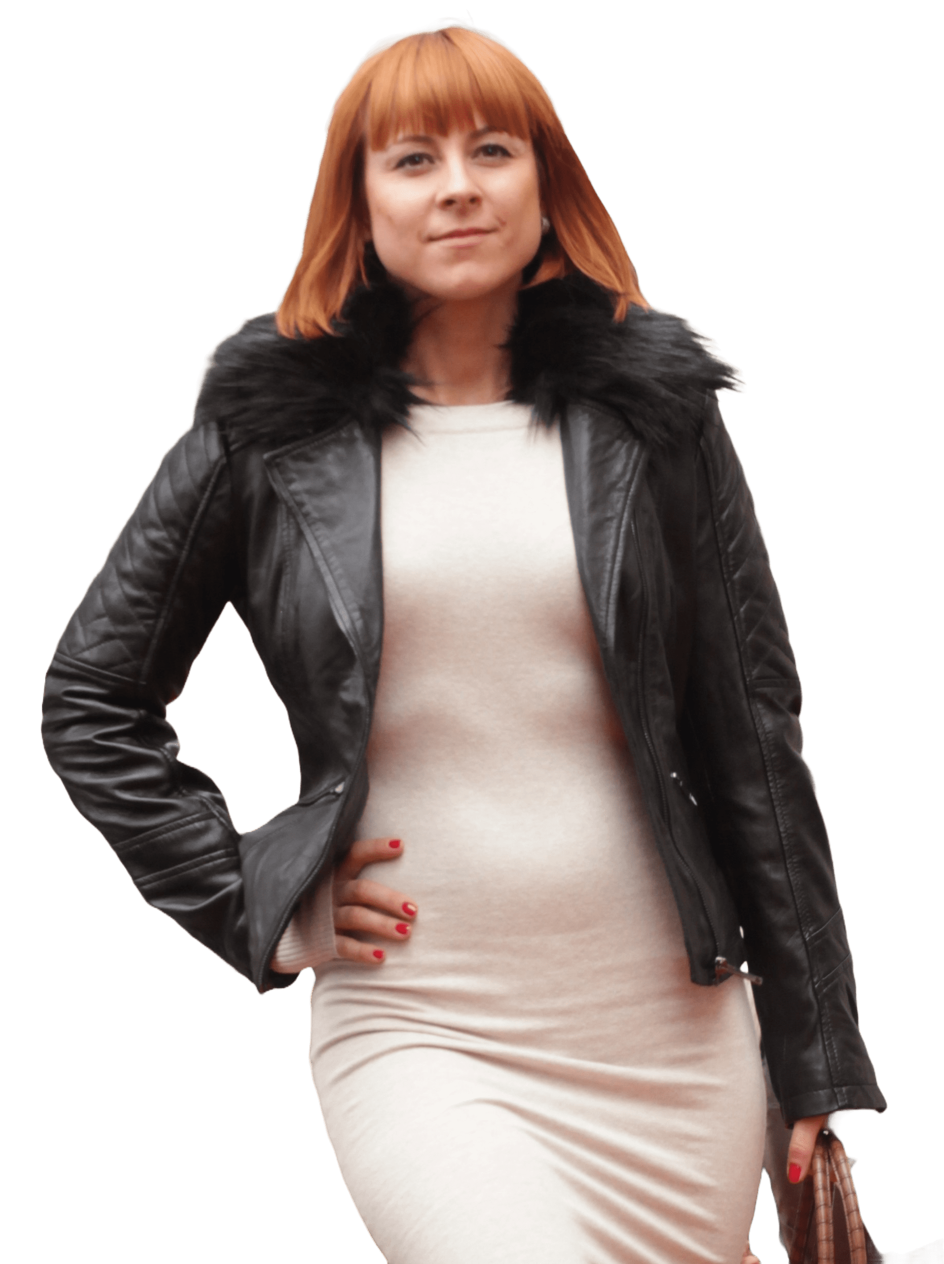 Rino & Pelle Biebas Damen Leder Jacke - schwarz
