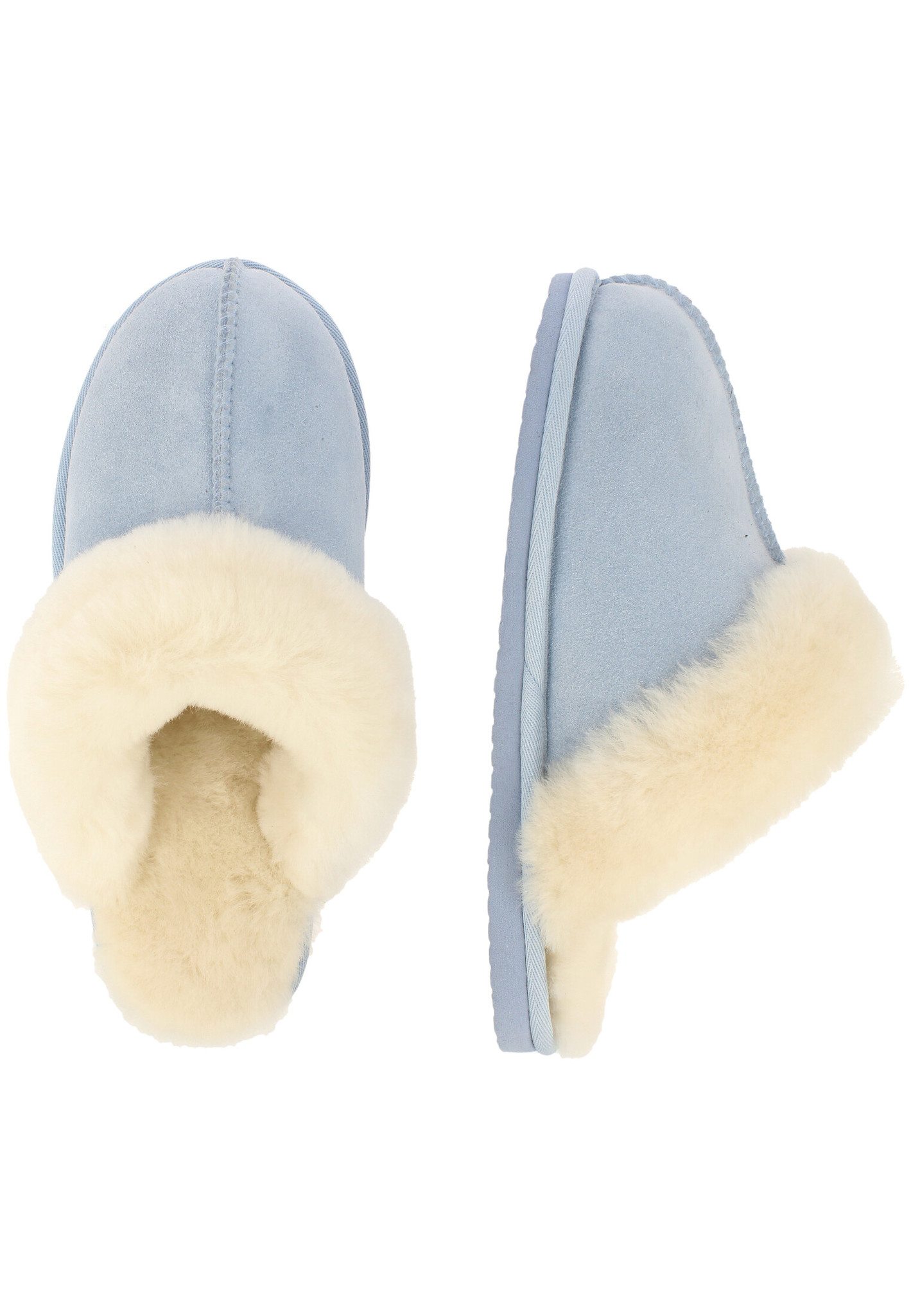 BullBoxer Caicy 258000F Damen Lammfell Pantolette