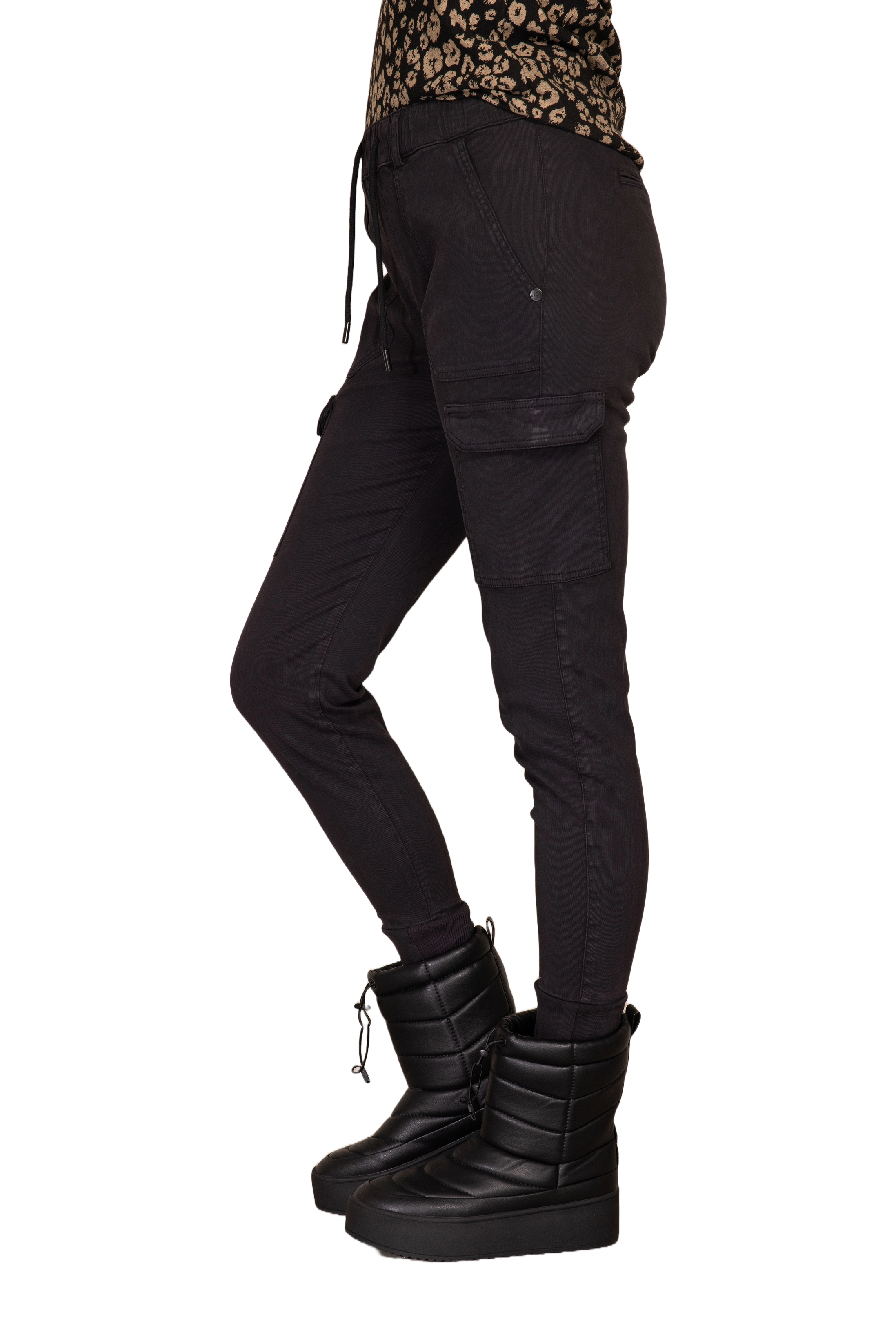 Zhrill Daisey Striped Damen Cargohose 
