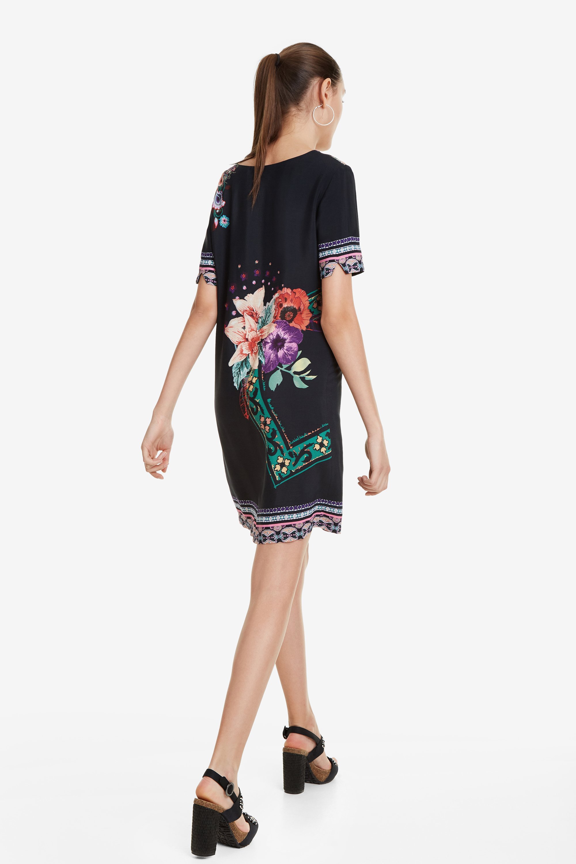 Desigual Vest Barta Damen Sommer Kleid