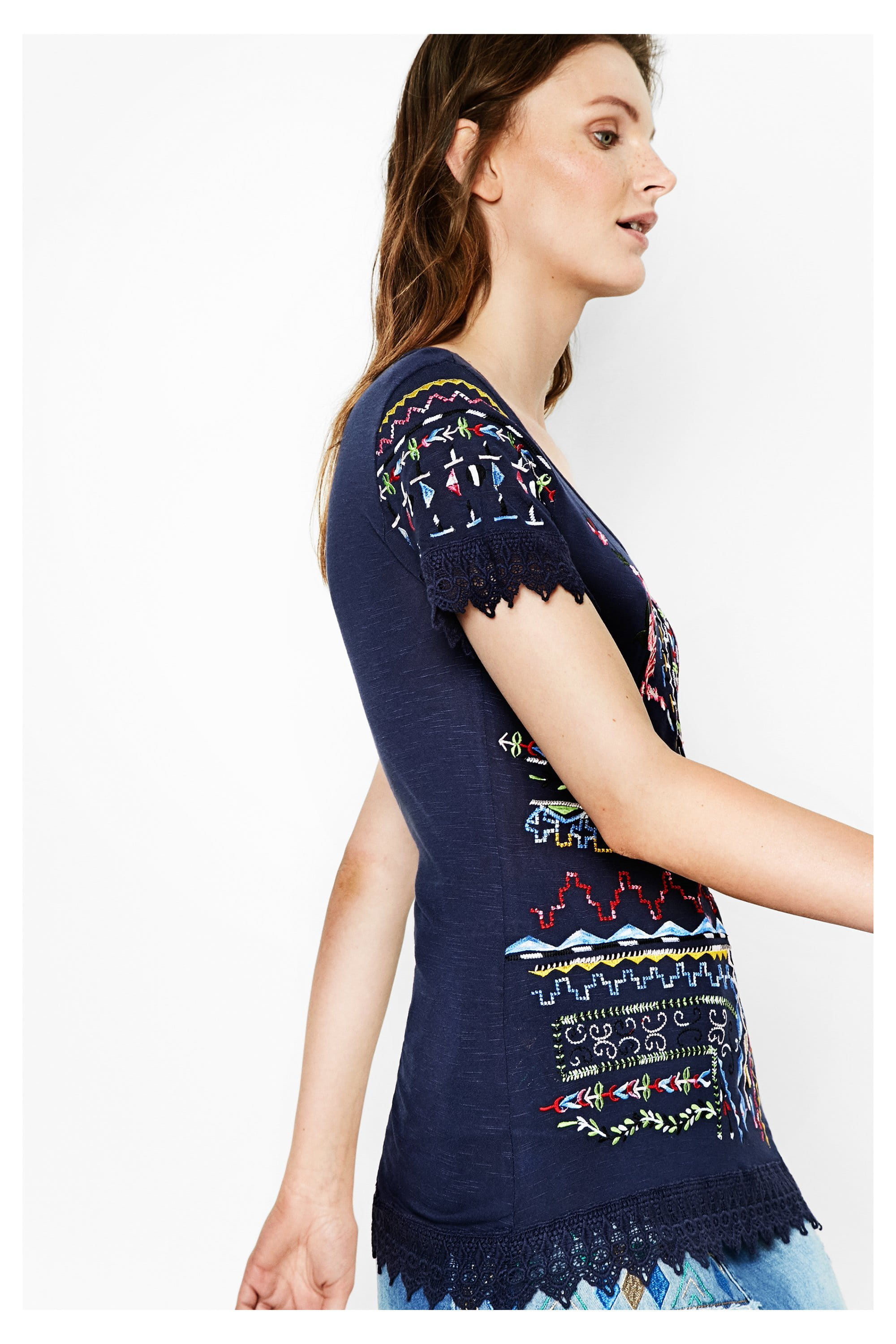 Desigual ETETRES Damen Shirt