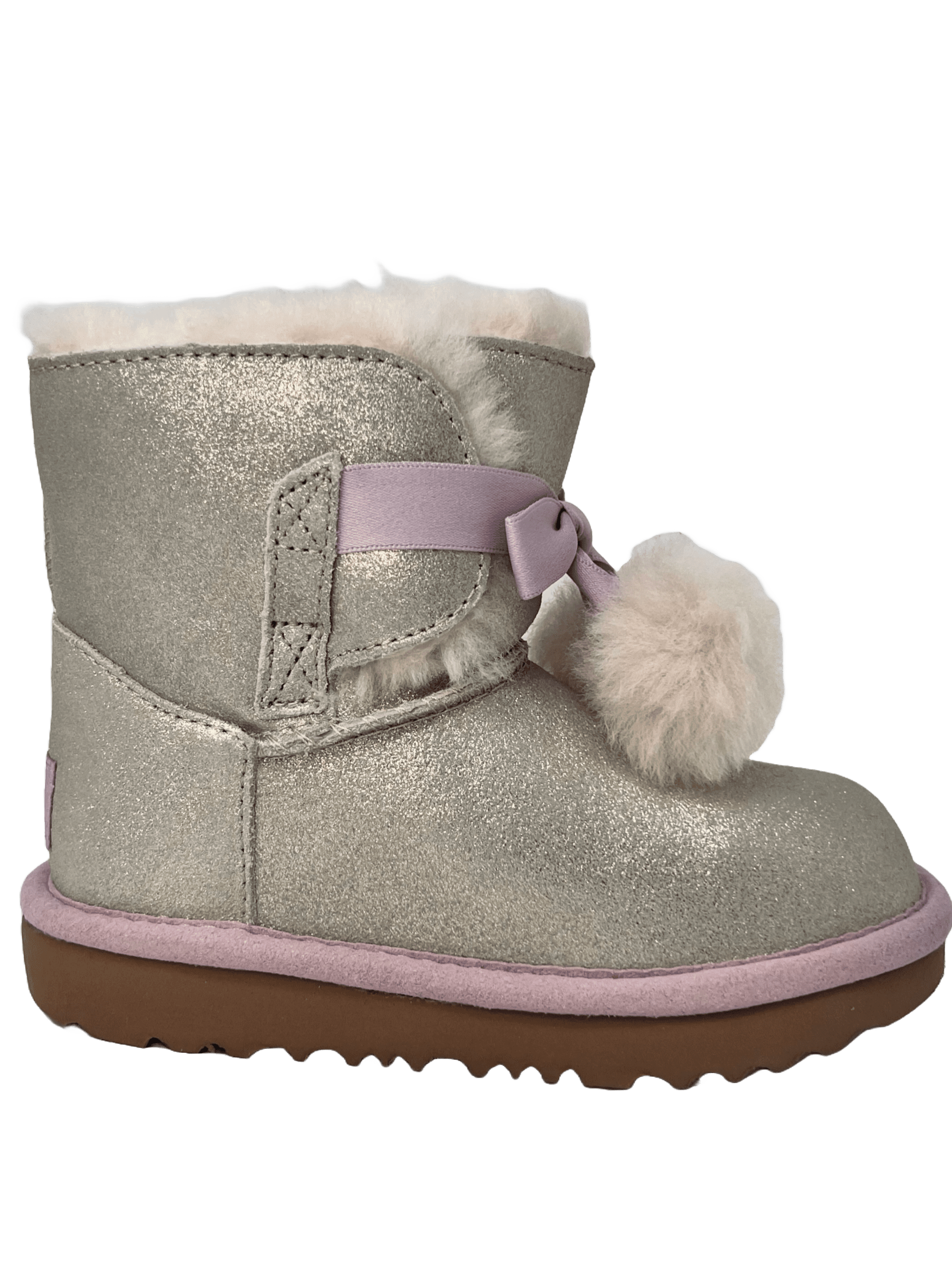 UGG Gita metallic Mädchen Stiefel mit Bommel