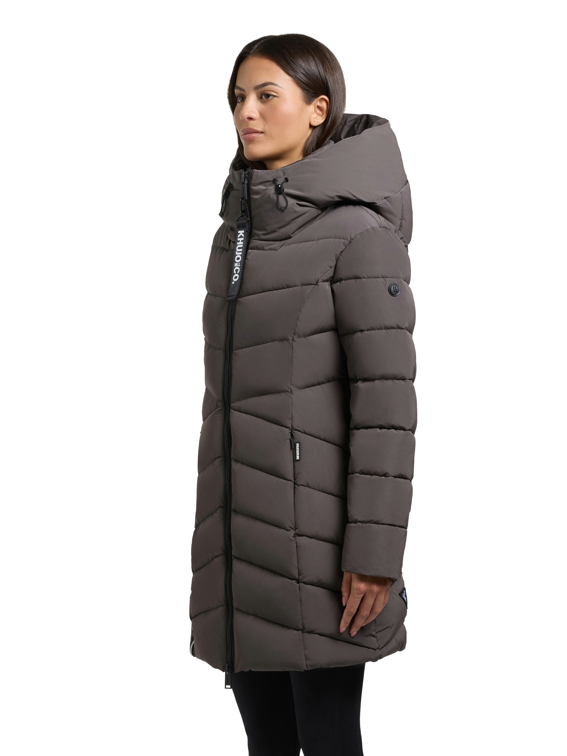 Khujo Dier Damen Wintermantel