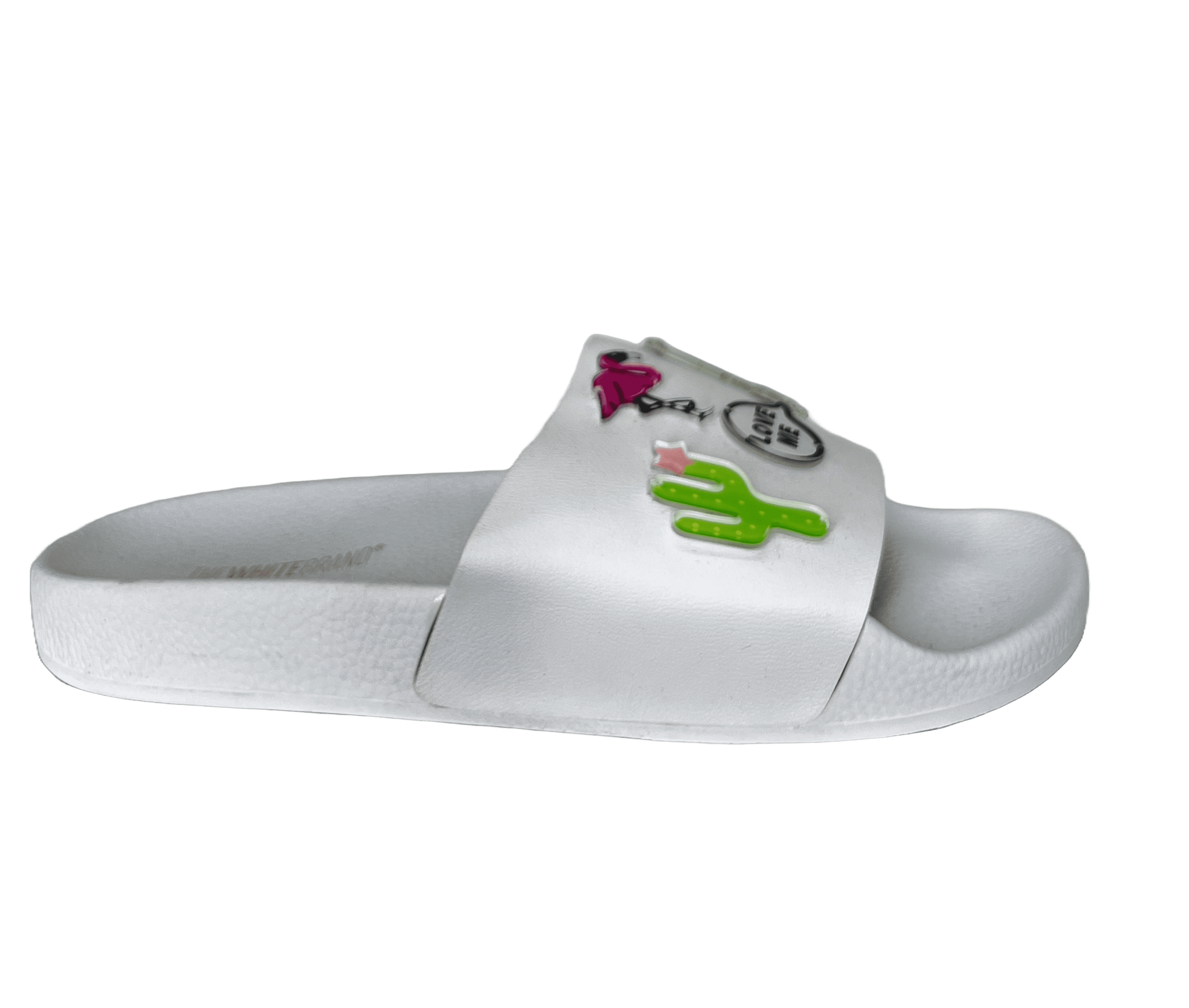 The White Brand Pin Cactus Damen Pantolette