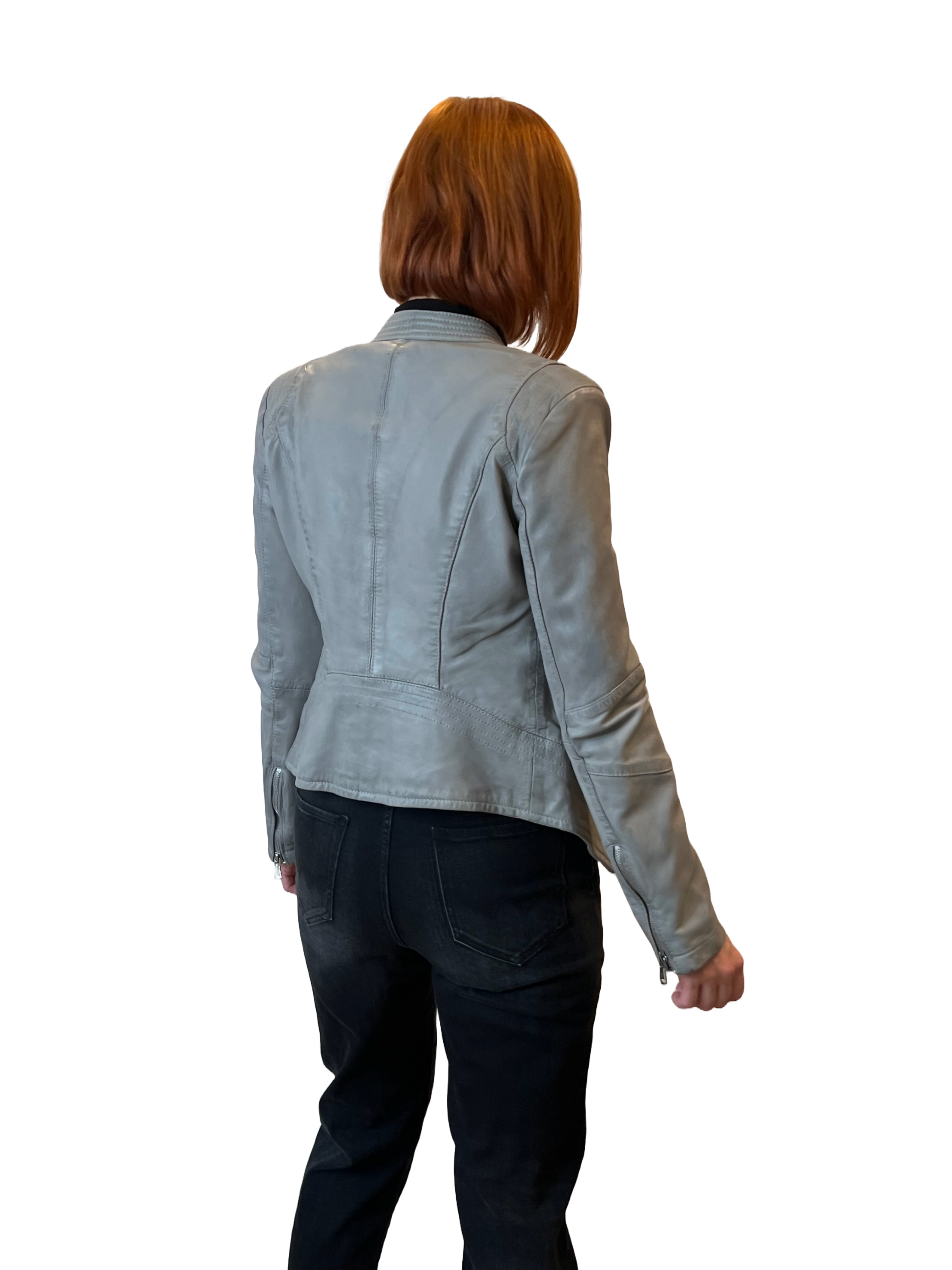 DSCVR Lou Damen Lederjacke