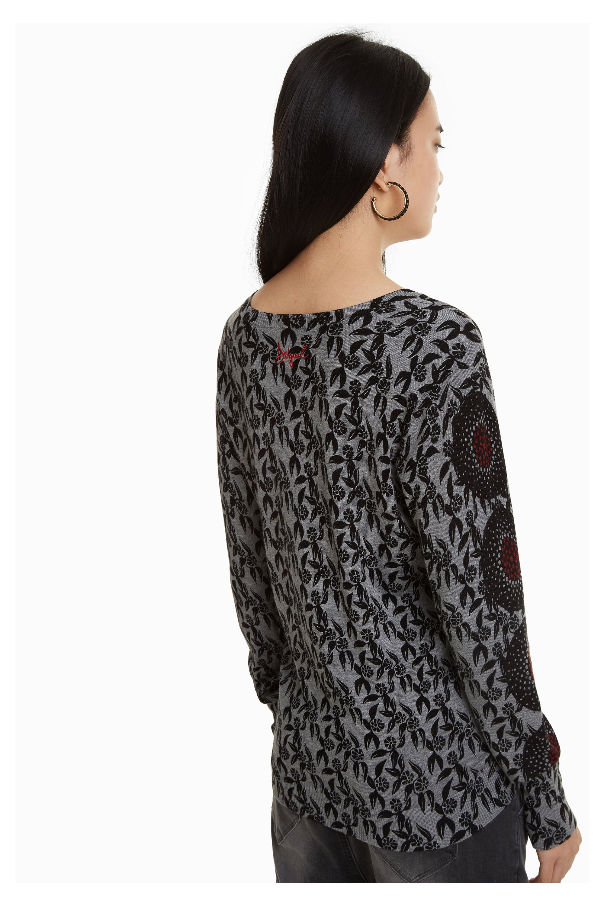 Desigual Jakinde Damen Feinstrick Pullover