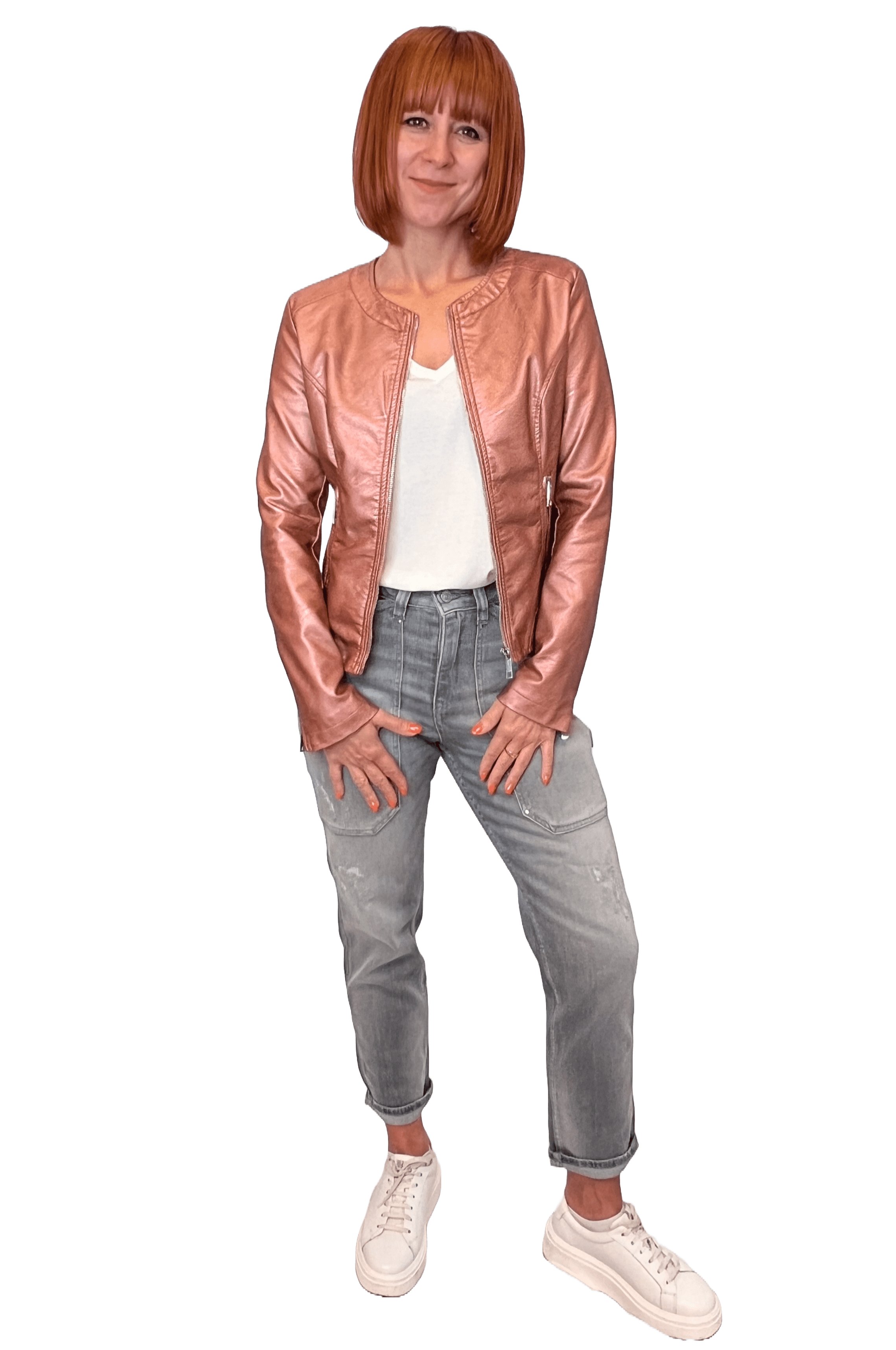 Rino & Pelle Ujala Faux Leather Damen Jacke