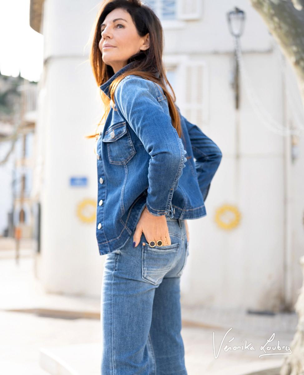 Le Temps des Cerises Flare Bly Damen Jeans
