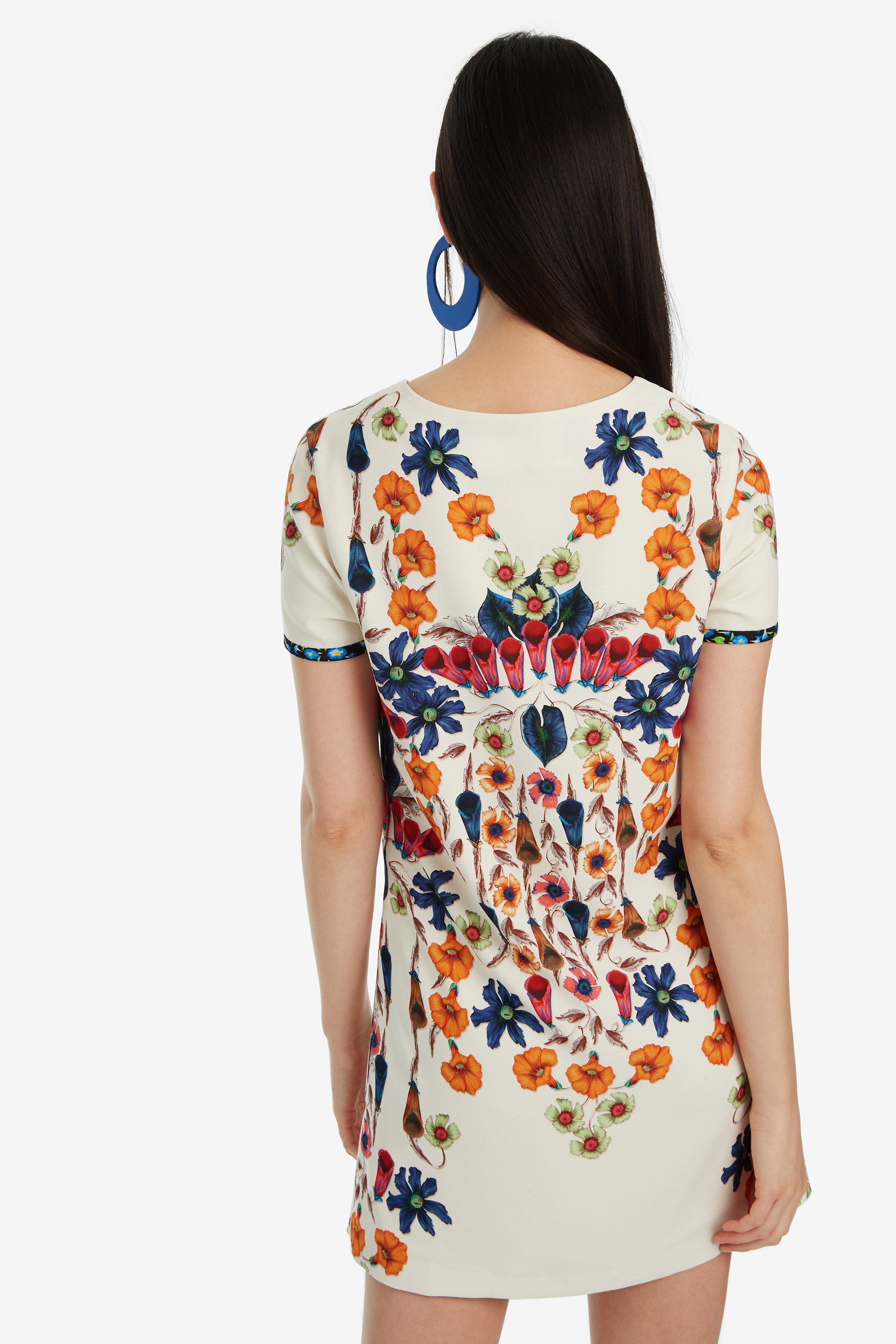 Desigual Vest Cork Damen Blumenkleid