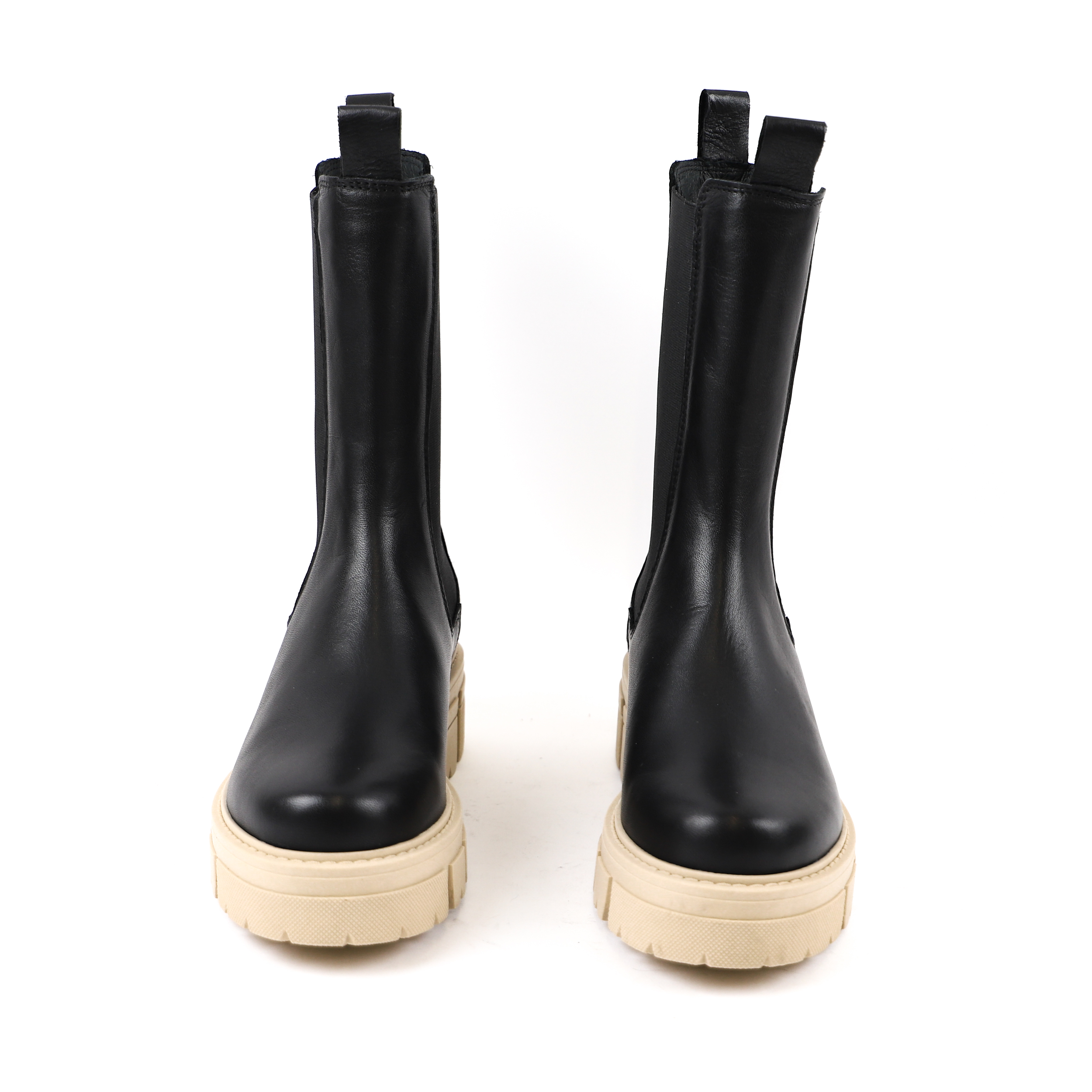 Apple of Eden Cher Colour  Damen High Chelsea Stiefel - glatt Leder