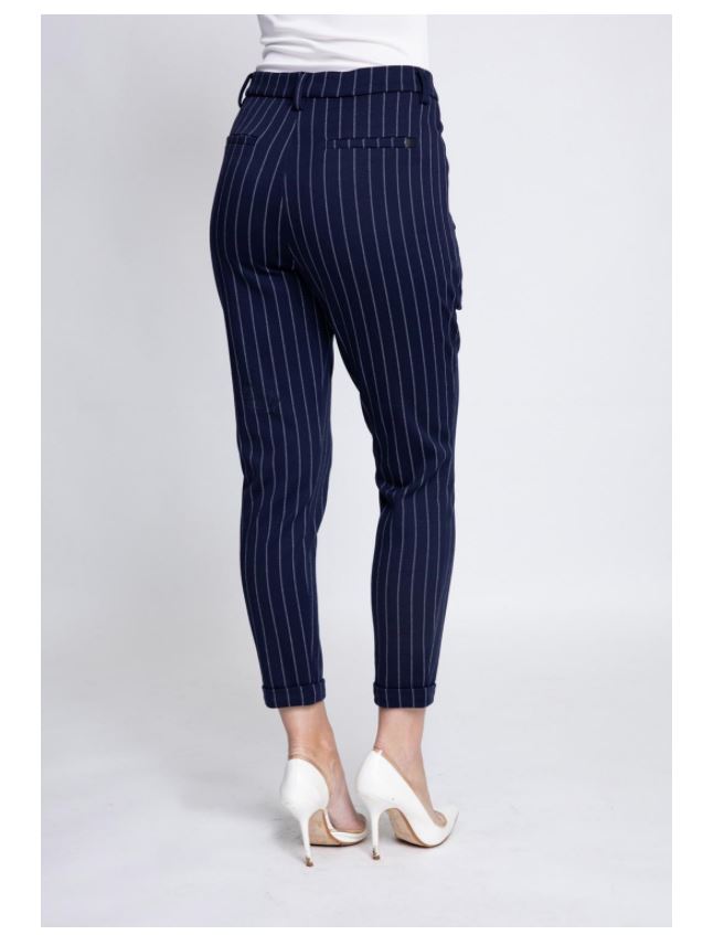 Zhrill Laura N4102 Damen Hose mit Nadelstreifen