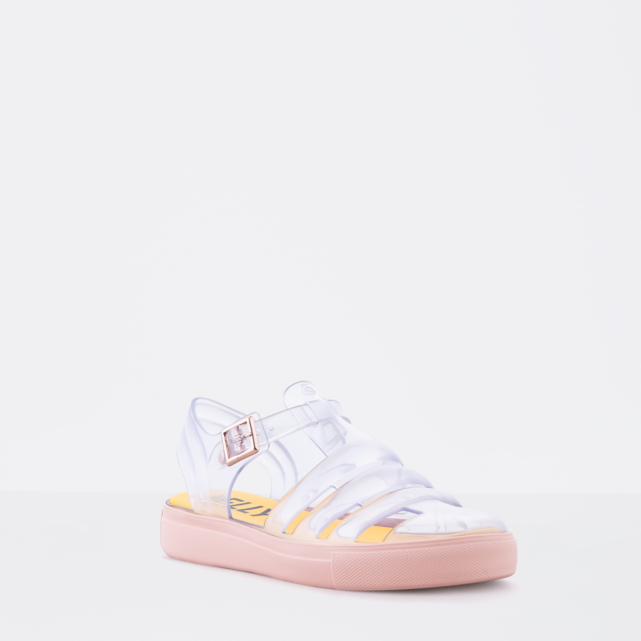 Lemon Jelly Crystal Damen Sandale