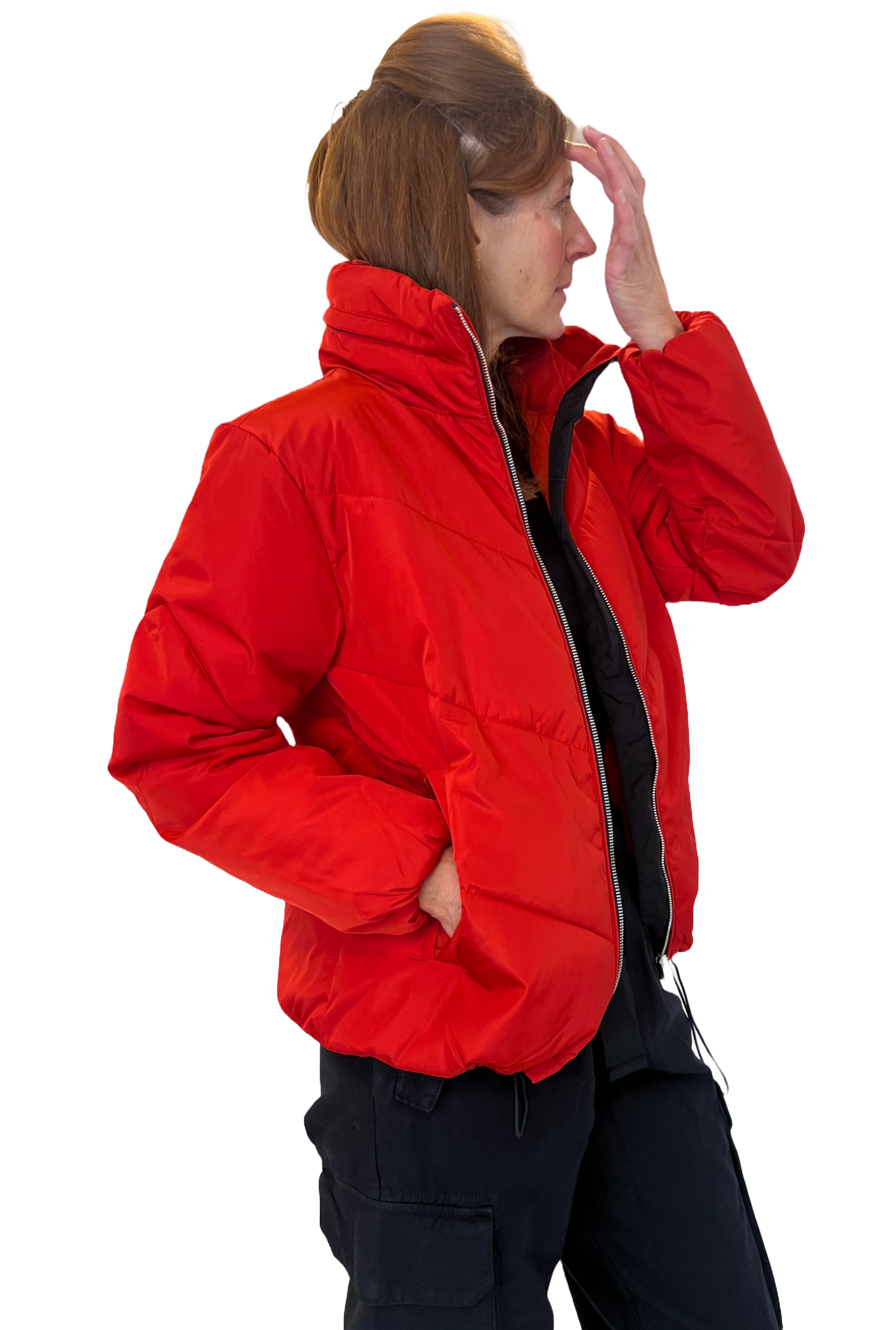 Rino & Pelle Hally Damen Winter Bomber Kurzjacke