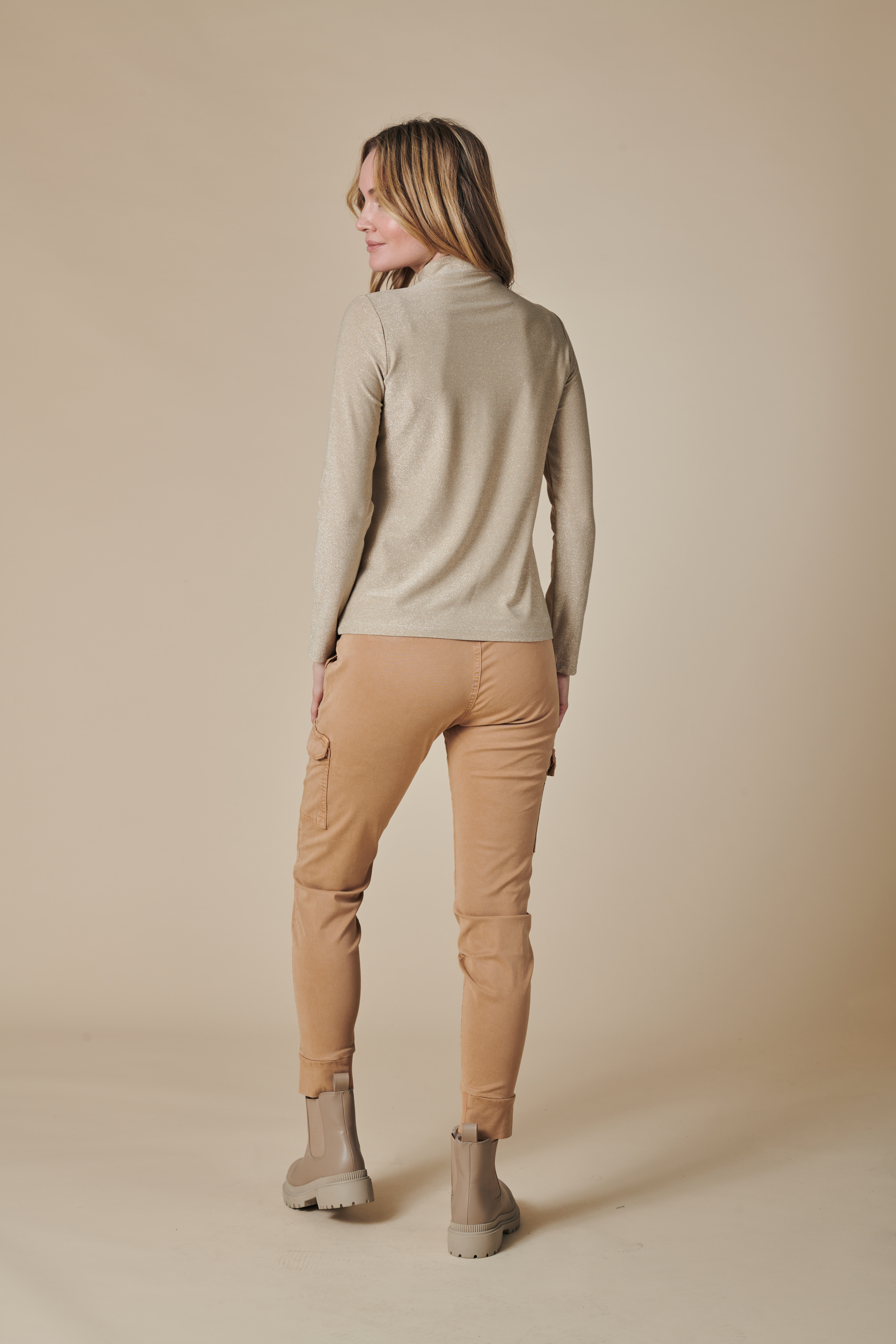 Zhrill Abigail Lurex Damen Shirt