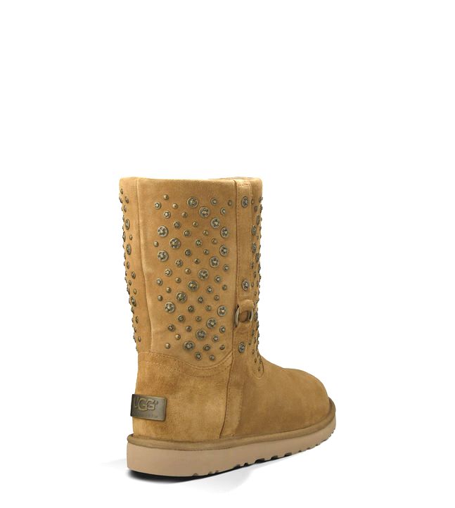 UGG Eliott Damen Stiefel mit Nieten -chestnut